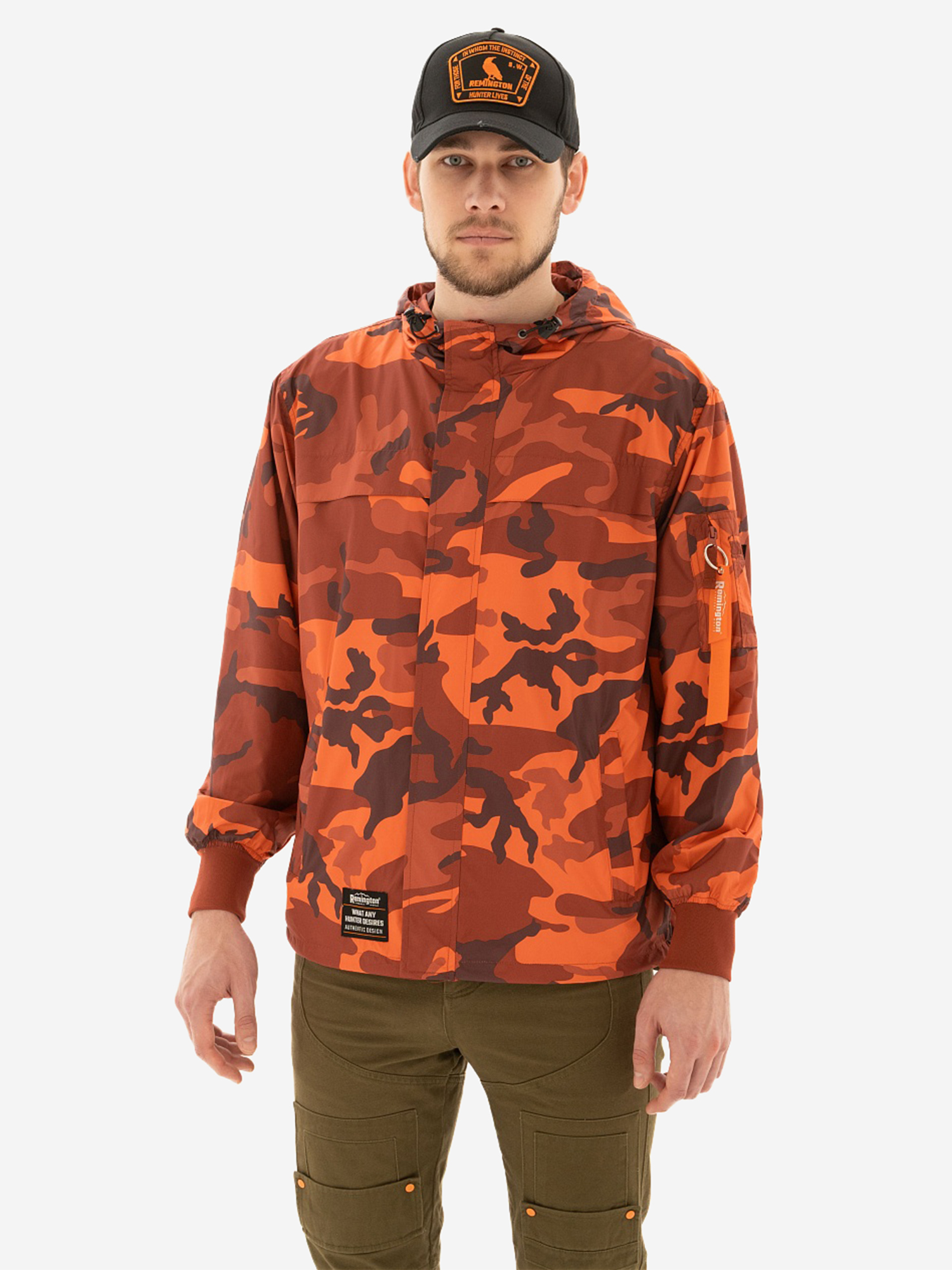 Куртка ветровка Remington Protest Orange, Оранжевый