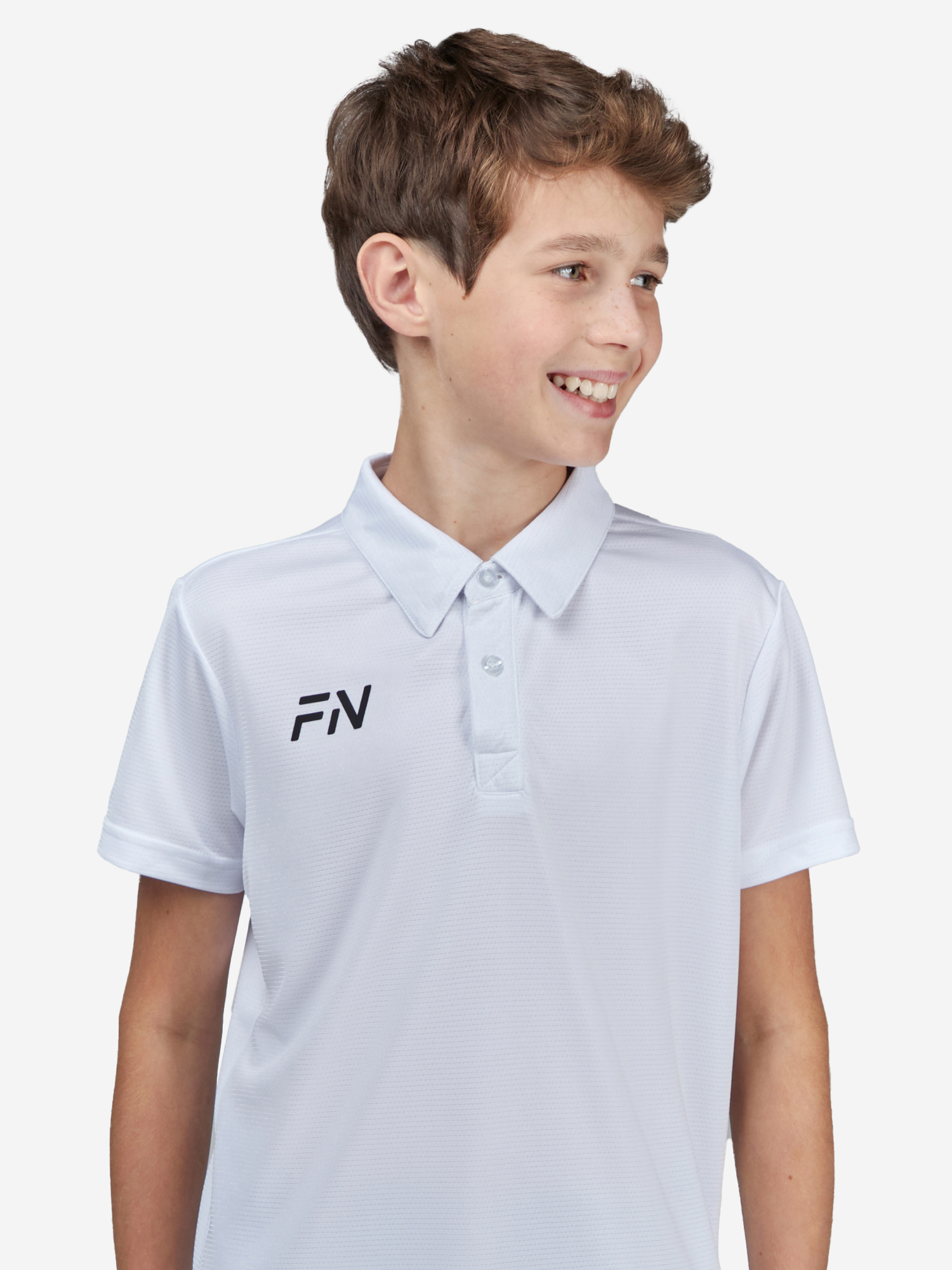 

Поло для мальчиков FN Polo KID, Белый