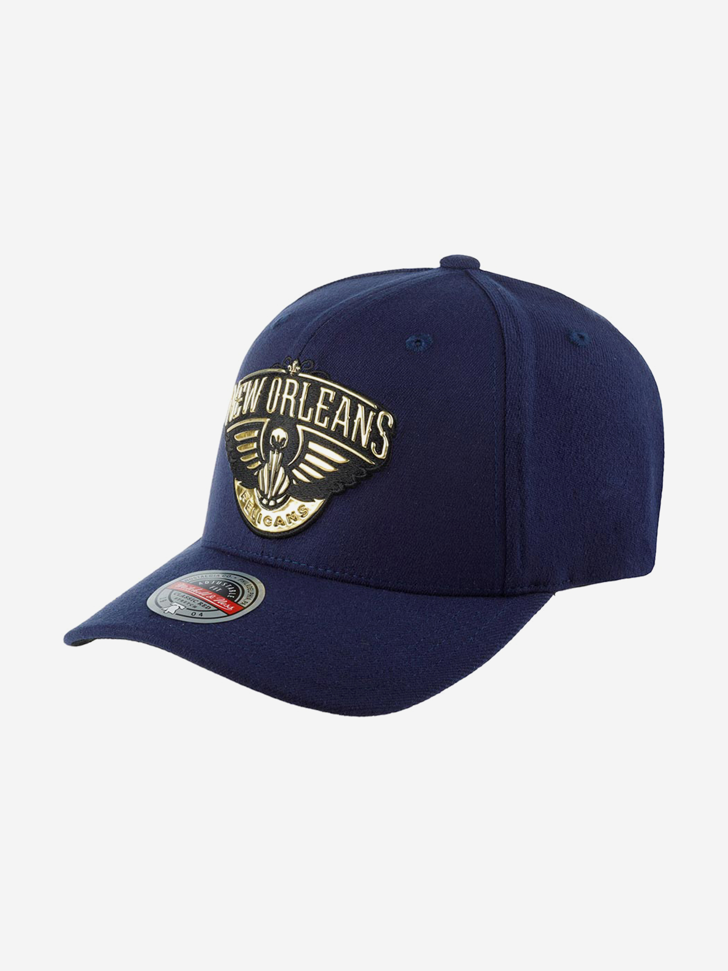 Бейсболка MITCHELL NESS 6HSSJS19235-NOPNAVY New Orleans Pelicans NBA (синий), Синий бейсболка mitchell ness hhss5370 nyayypppblue new york rangers nhl синий синий