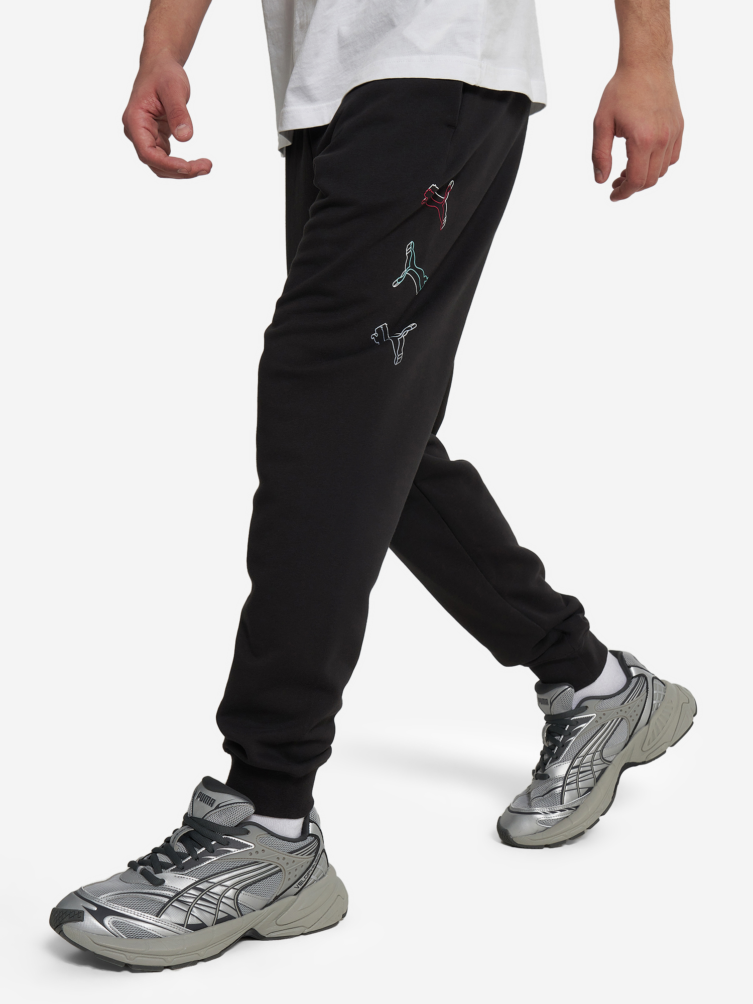 Брюки мужские PUMA, Черный