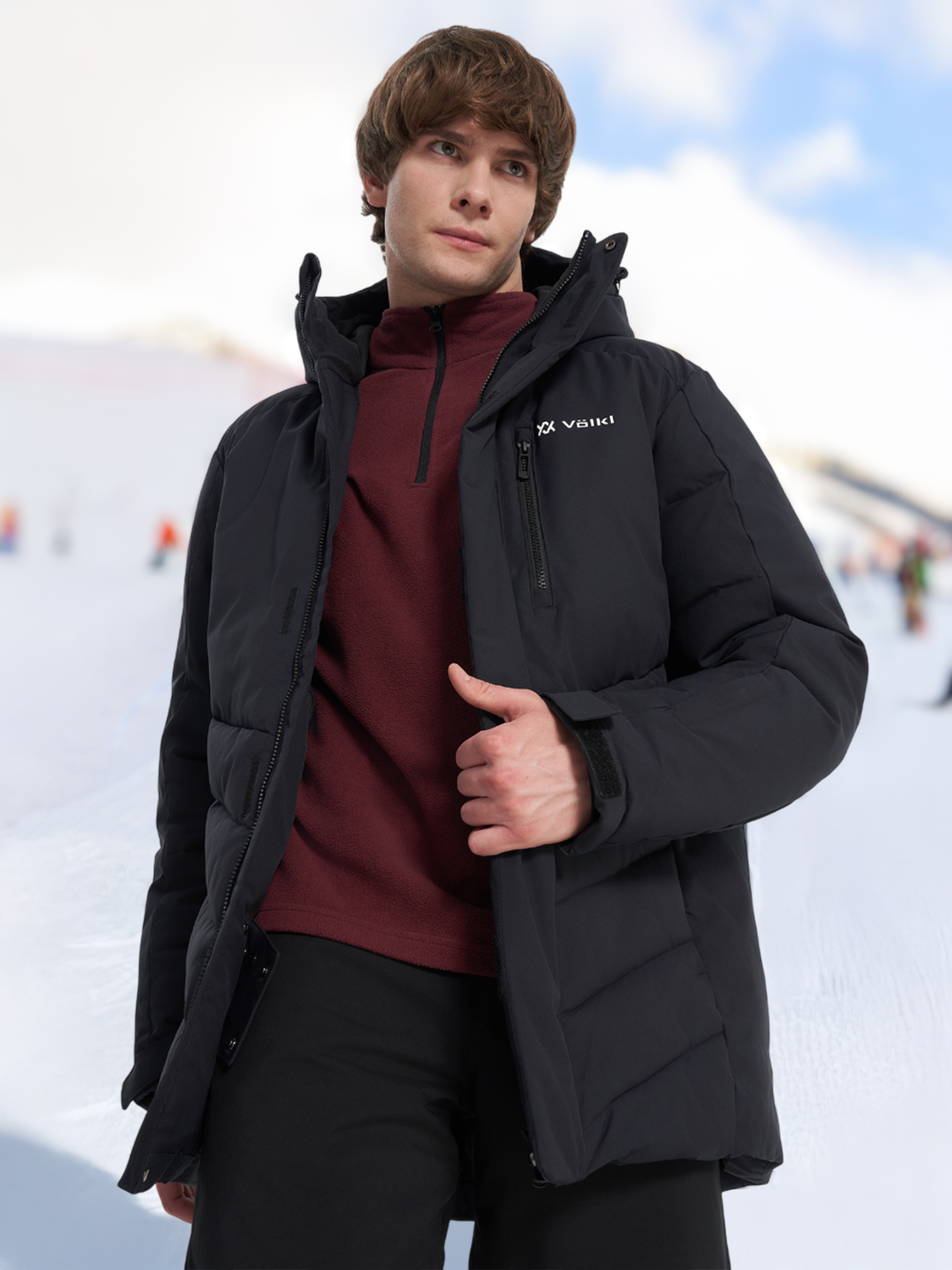 

Пуховик мужской Volkl, Черный