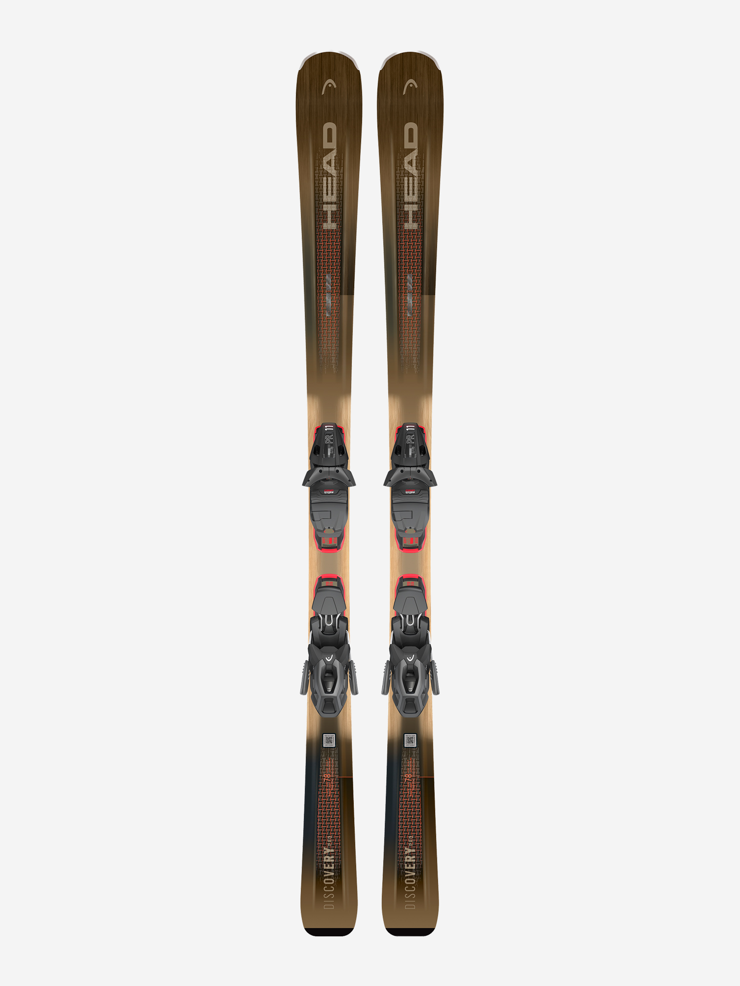 Горные лыжи Head Discovery 78 Pro + крепления PR 11 GW Brake 85, Коричневый