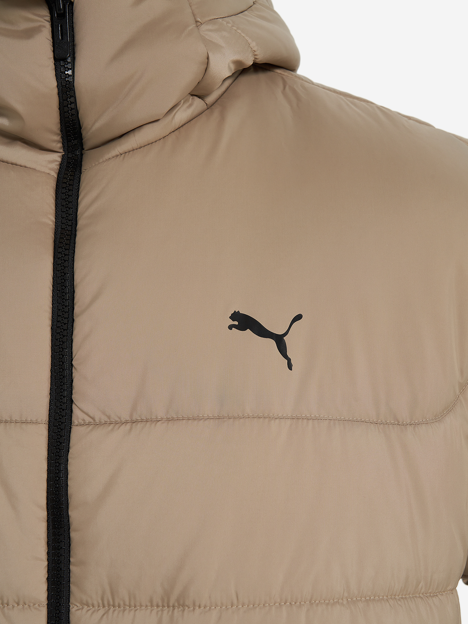 фото Пальто утепленное мужское puma ess, коричневый