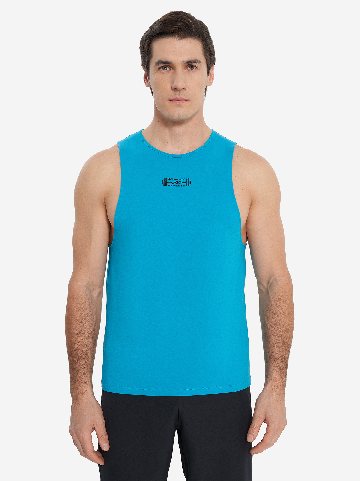 фото Майка мужская athlex, голубой