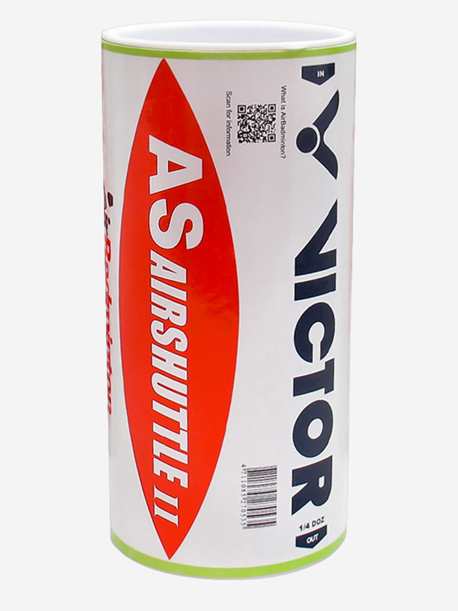 

Воланы пластиковые Victor AS Airshuttle 2.0, 3шт., Красный