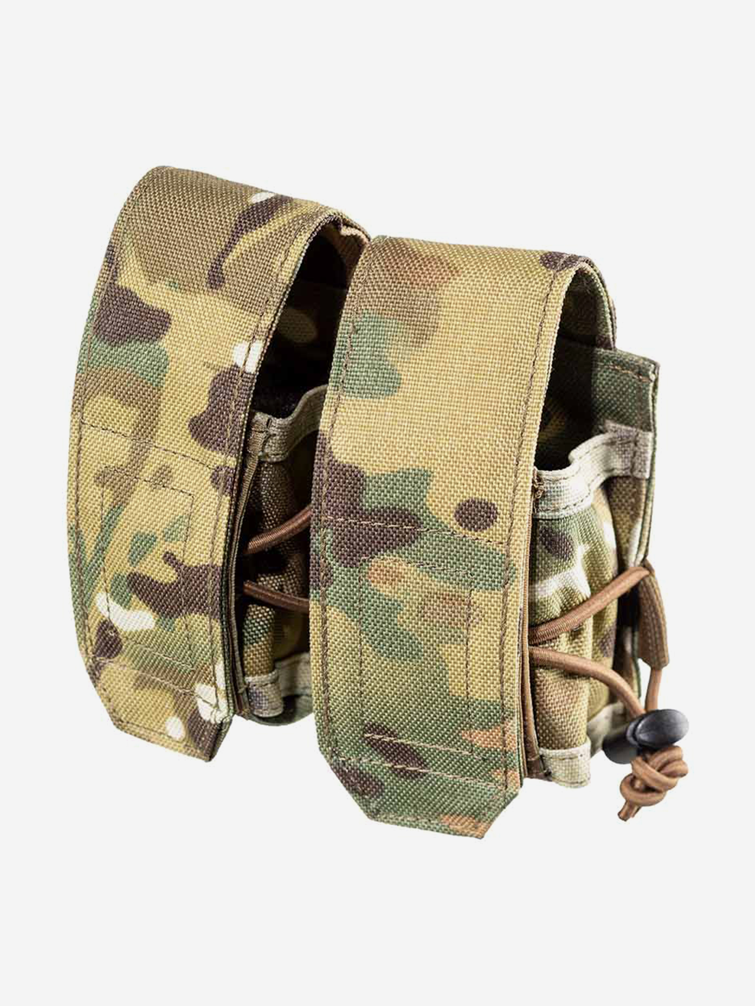 

Подсумок тактический Wartech GP-104 под 2 ВОГ, универсальный, на липучке, мультикам, Мультицвет