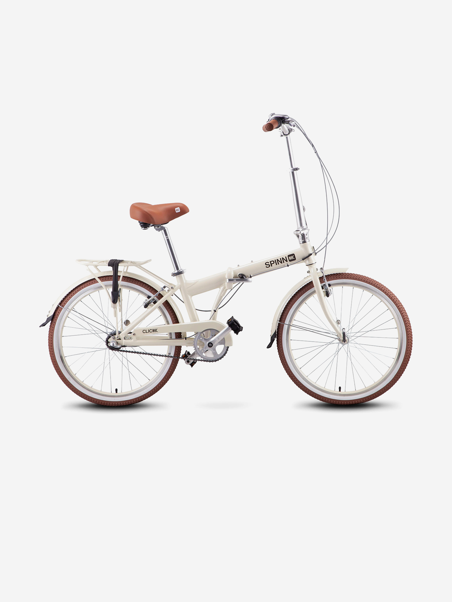 Изображение товара Складной велосипед Spinn Click Comfort Ladies 3i 24" Pearl White, Жемчужно-белый