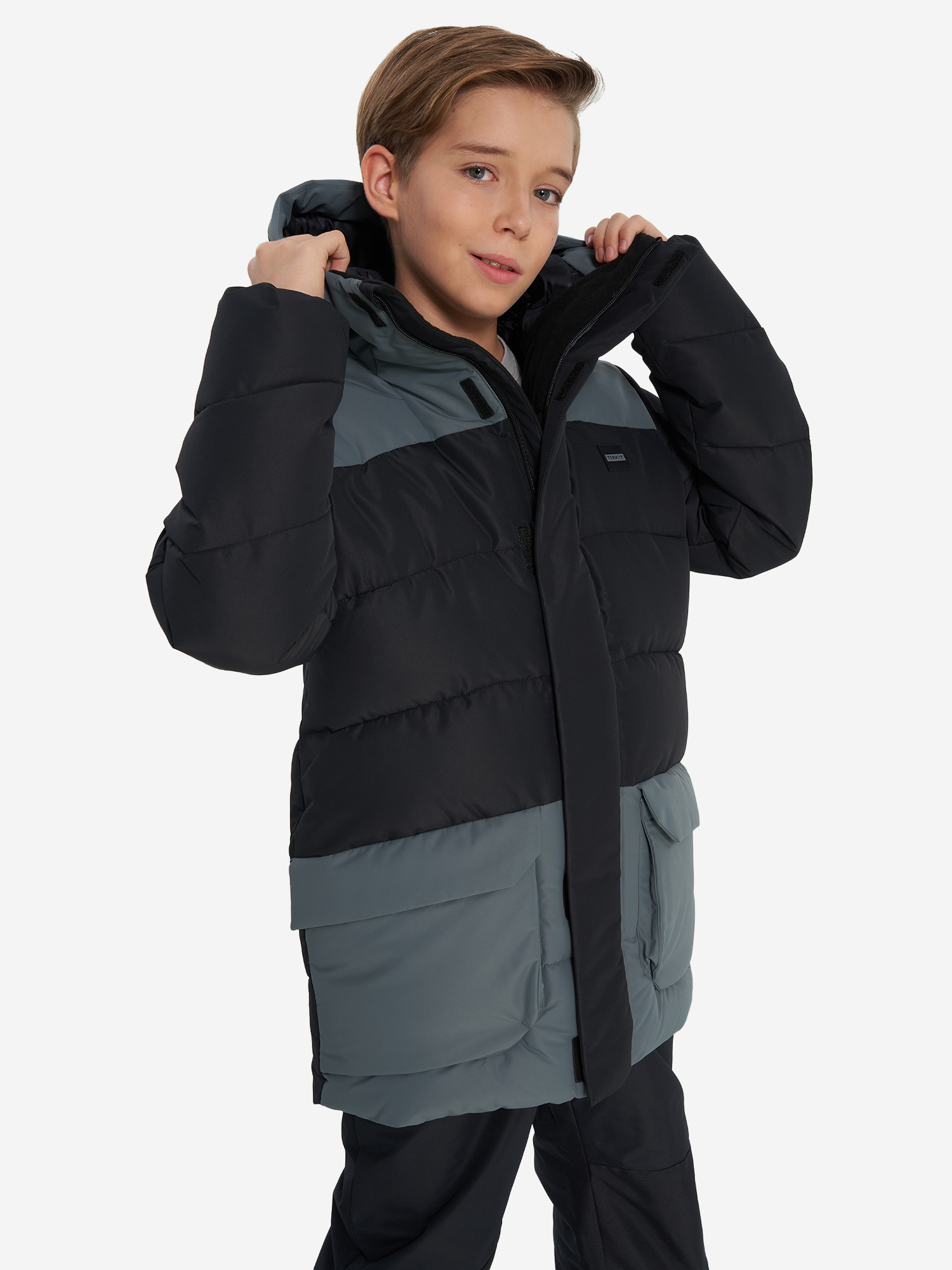 Пуховик для мальчиков Termit Черный 7499₽