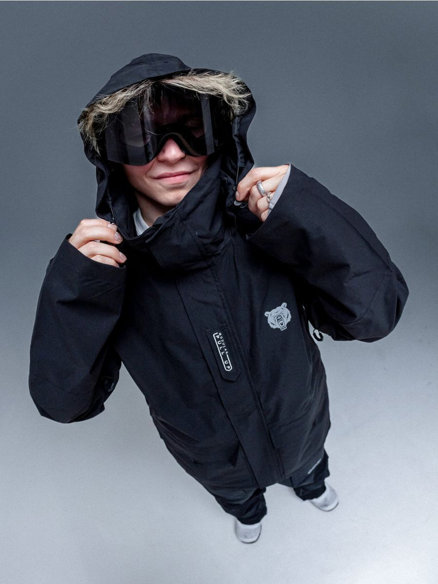 

Куртка сноубордическая Three piece set, Черный