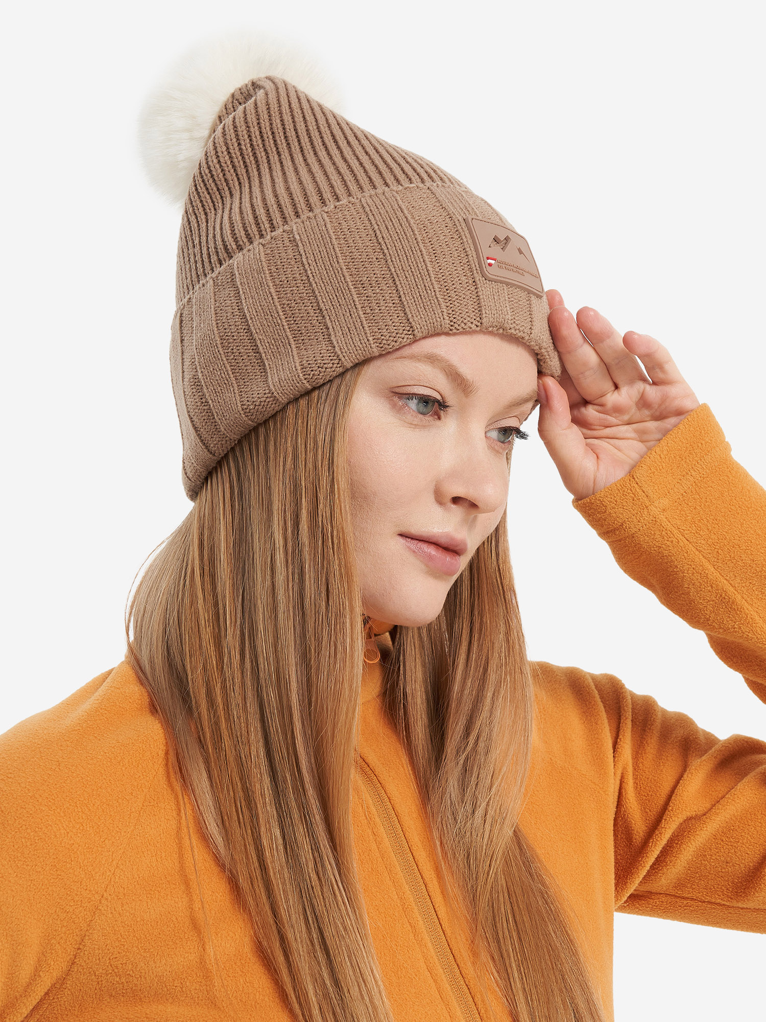 

Шапка женская Zanier, Бежевый