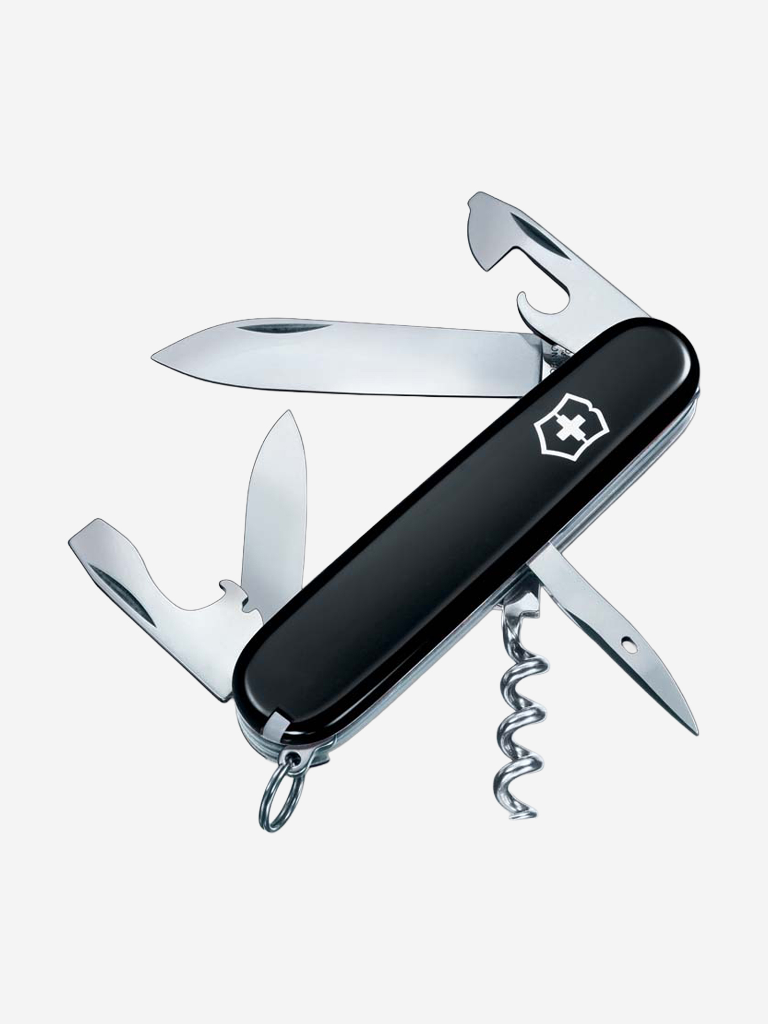 Изображение товара Нож Victorinox Spartan, 91 мм, 12 функций, черный, в блистере