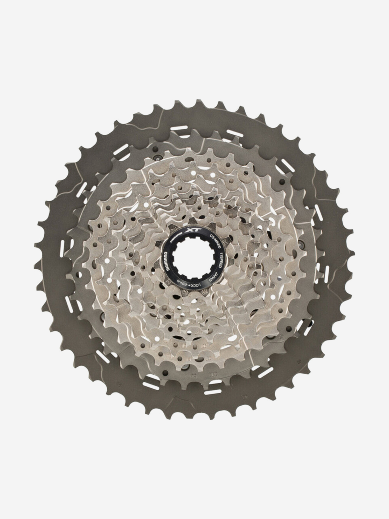 Изображение товара Кассета Shimano Deore XT M8000 11-46T 11 скоростей для велосипеда