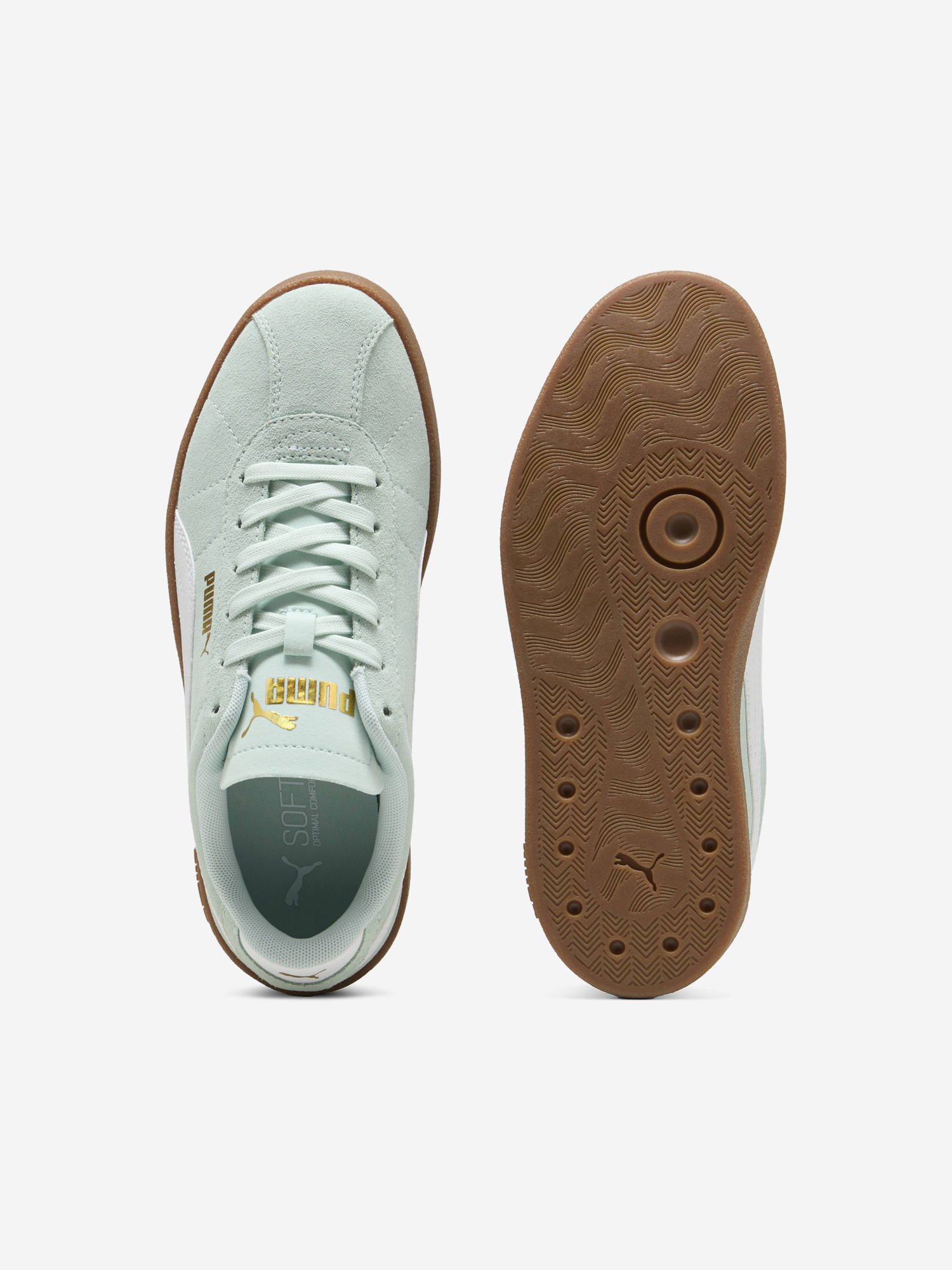 Кеды женские PUMA Puma Club II, Зеленый 4