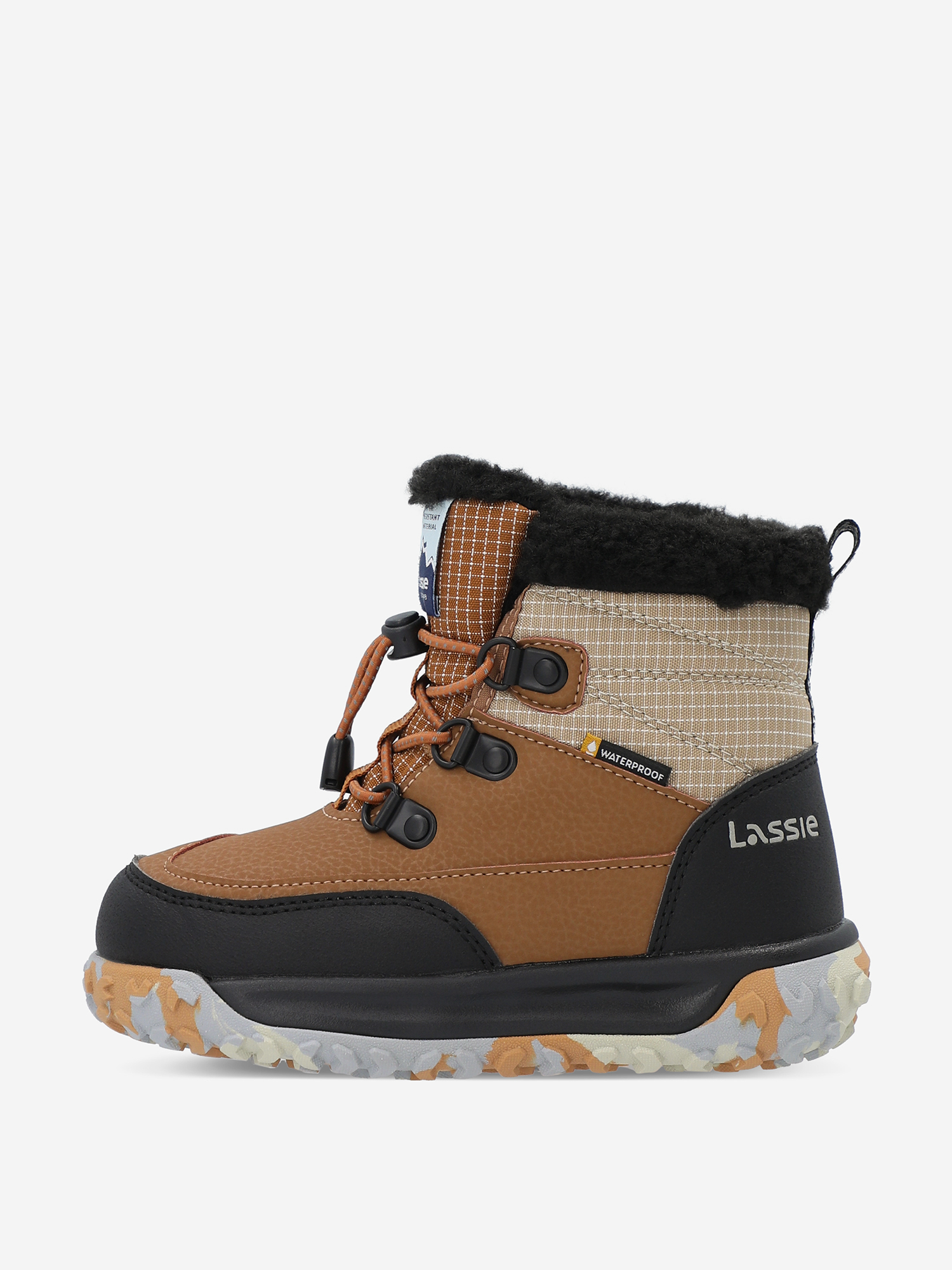 

Ботинки утепленные для мальчиков Lassie Nurmes, Бежевый