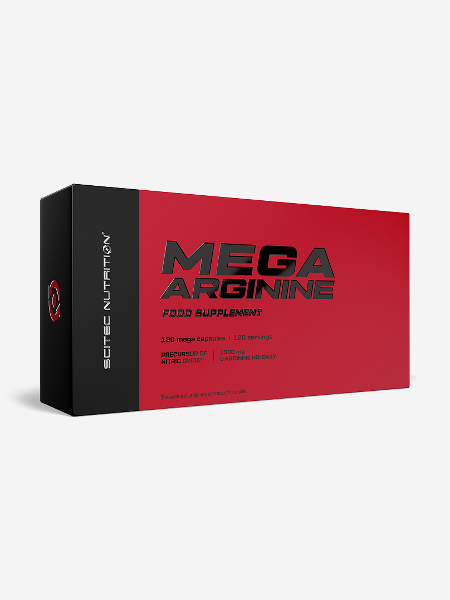 Аминокислоты  Спортмастер Scitec nutrition Mega Arginine 120 caps, Белый