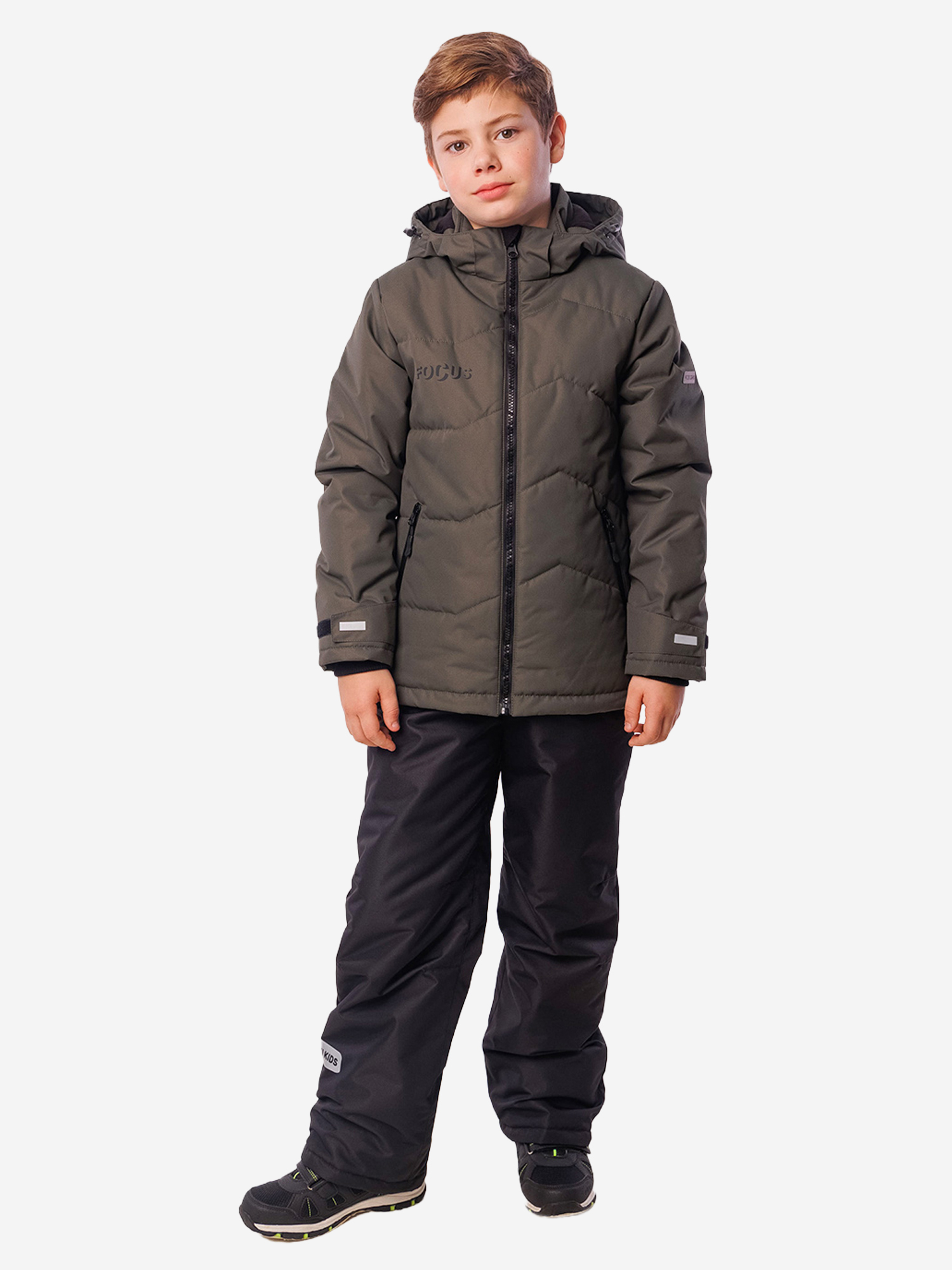 Изображение товара Костюм для мальчика UKI KIDS, Хаки Изображение товара Костюм для мальчика UKI KIDS, Хаки