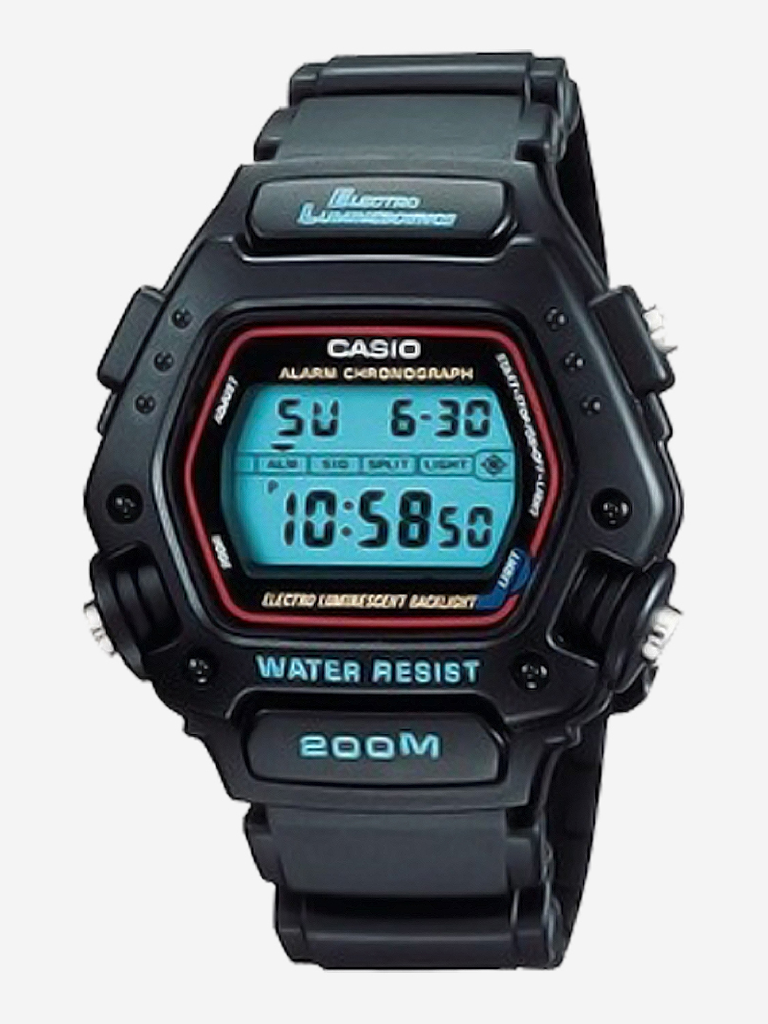 

Наручные часы Casio DW-290-1V, Черный