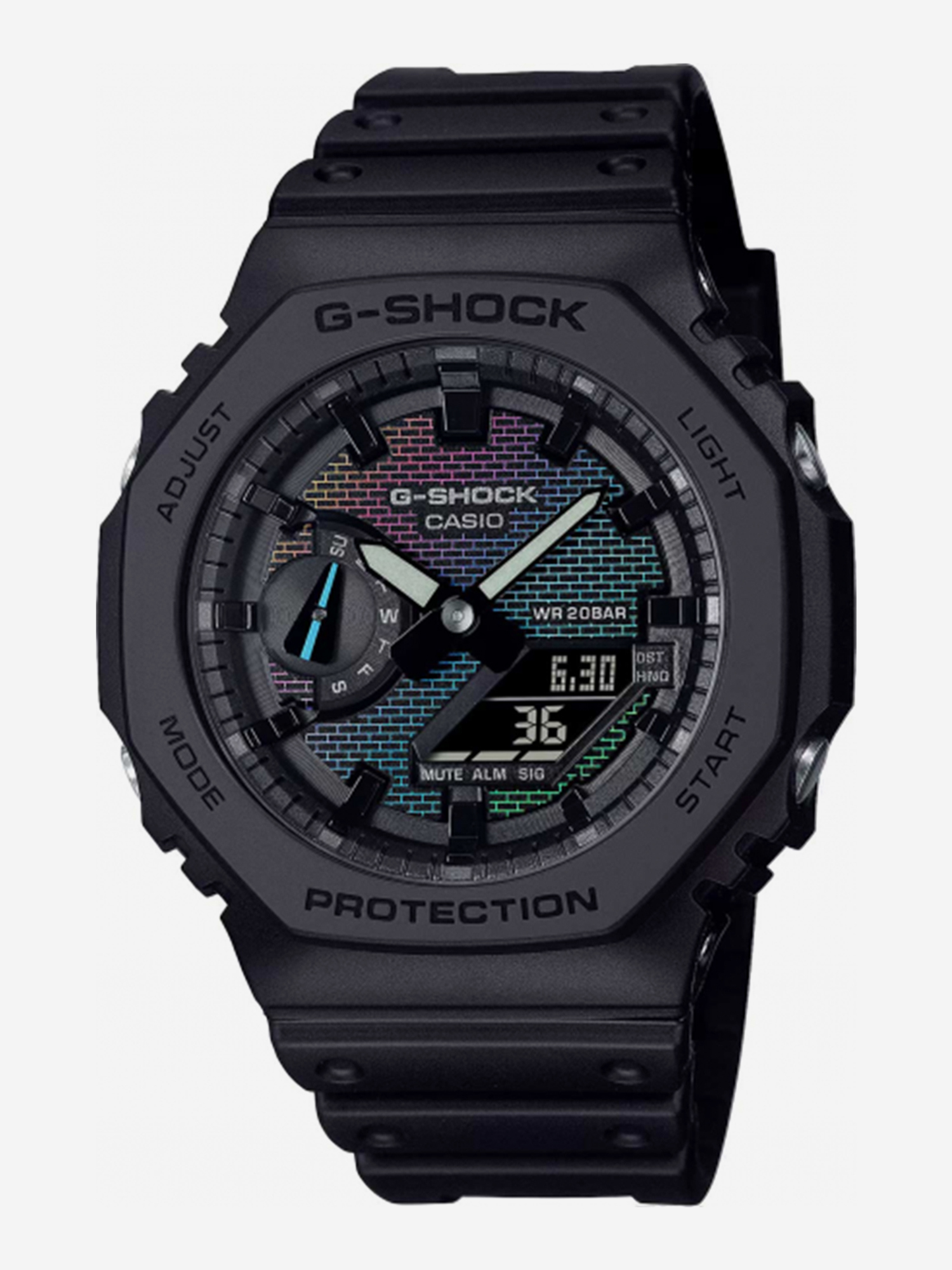 

Спортивные часы Casio GA-2100RW-1A, Черный