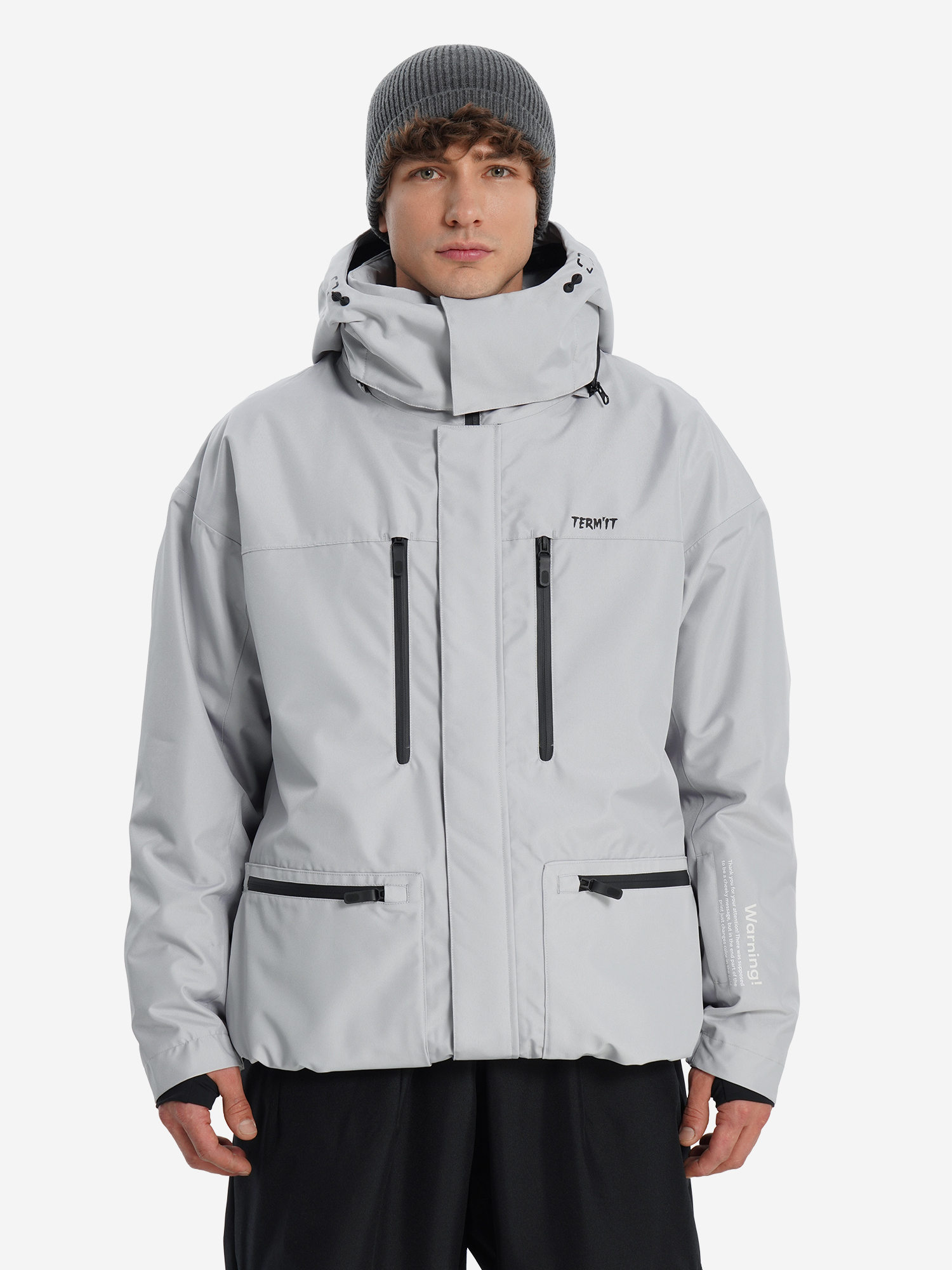 Куртка утепленная Termit, серый, арт. 23493