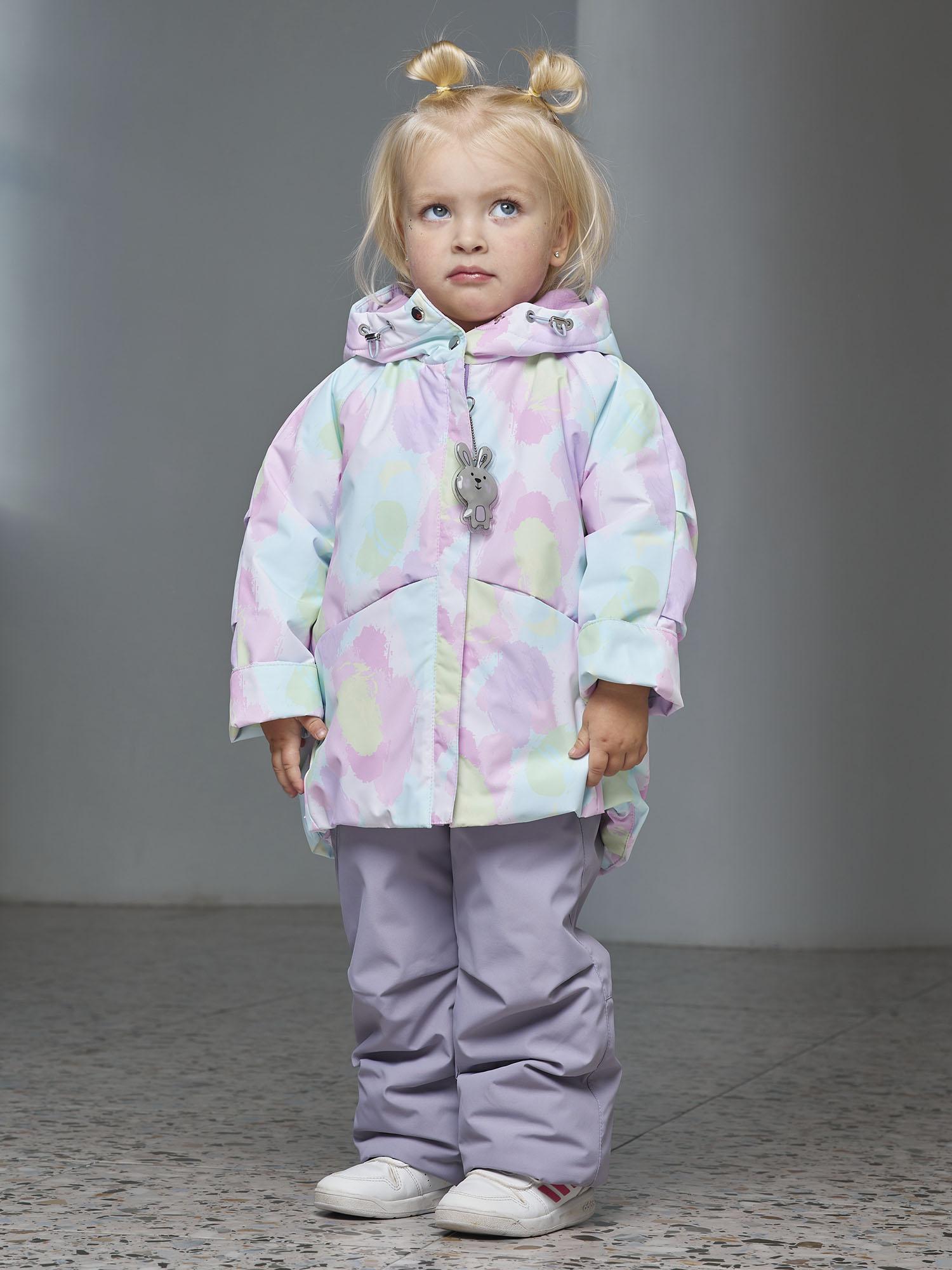 Изображение товара Костюм демисезонный для девочки batik Дэя акварель, Акварель/серый