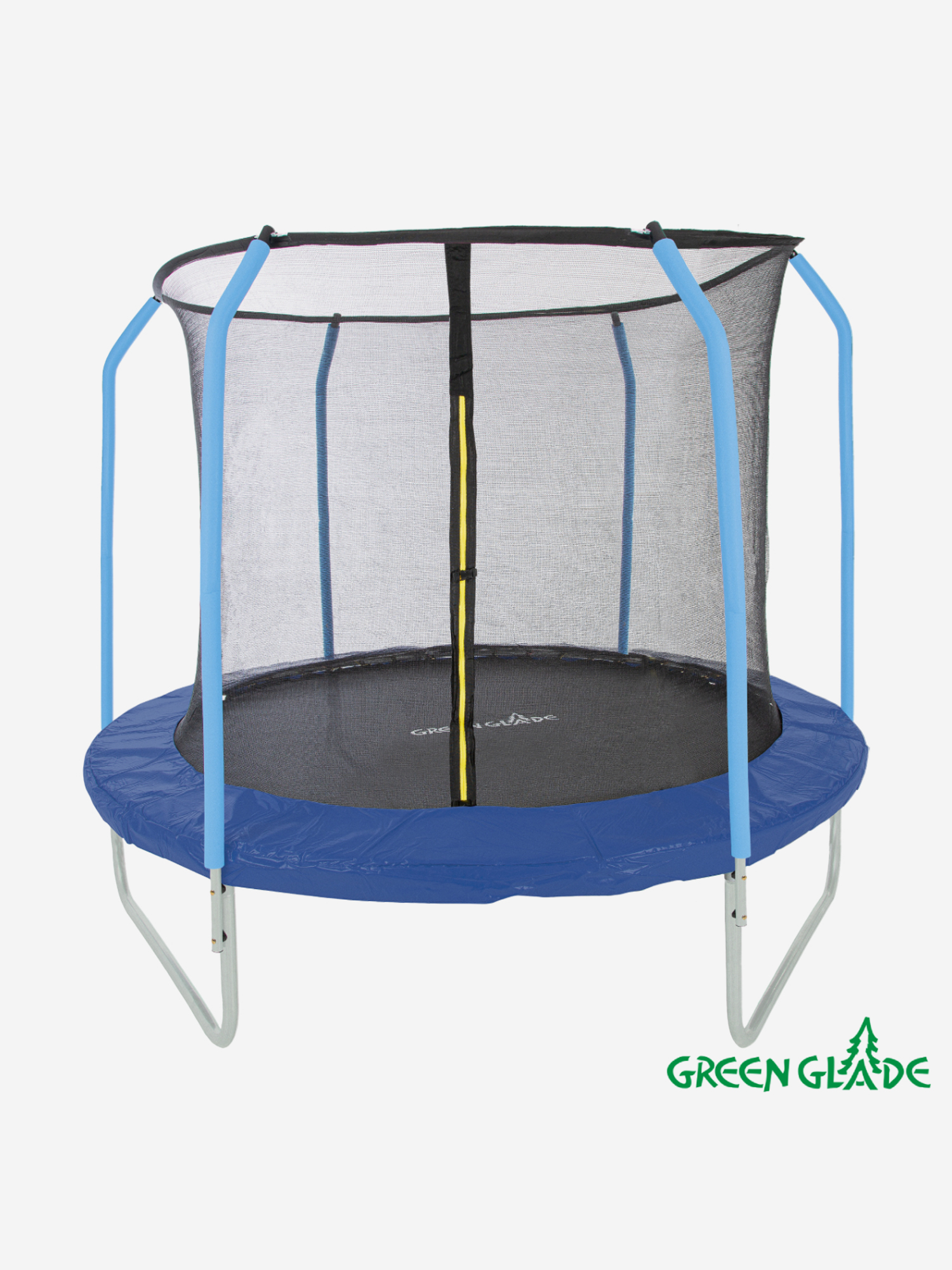 

Батут 10-футовый с лестницей Green Glade B102-B003, Синий