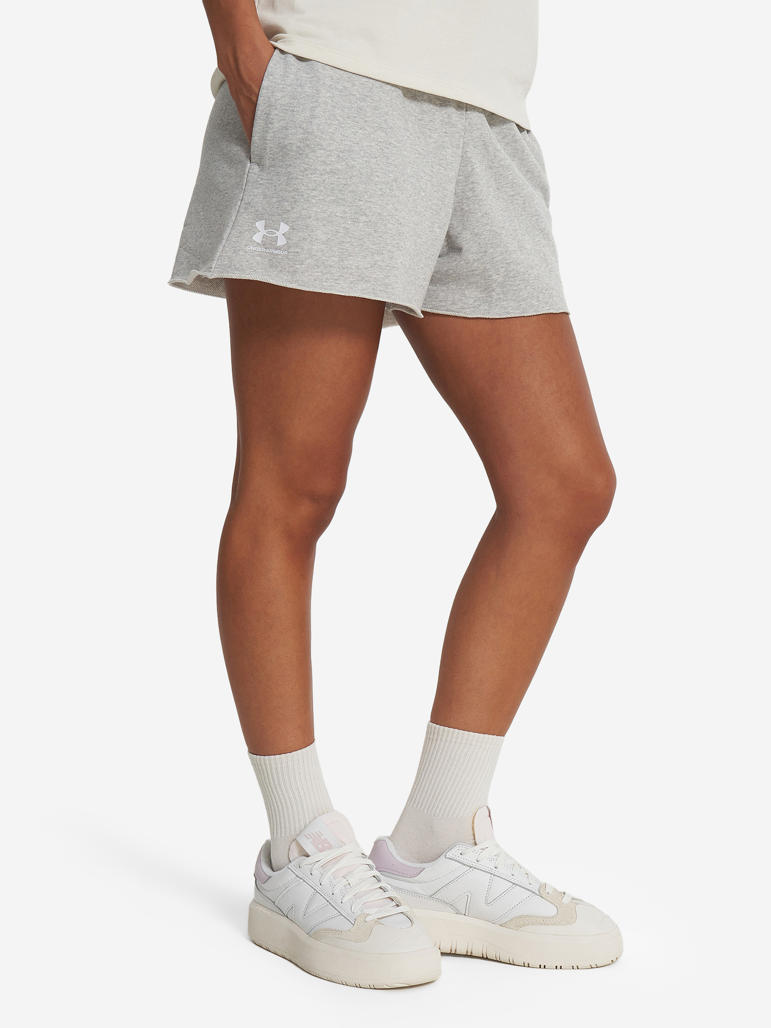 

Шорты женские Under Armour Rival Terry, Серый