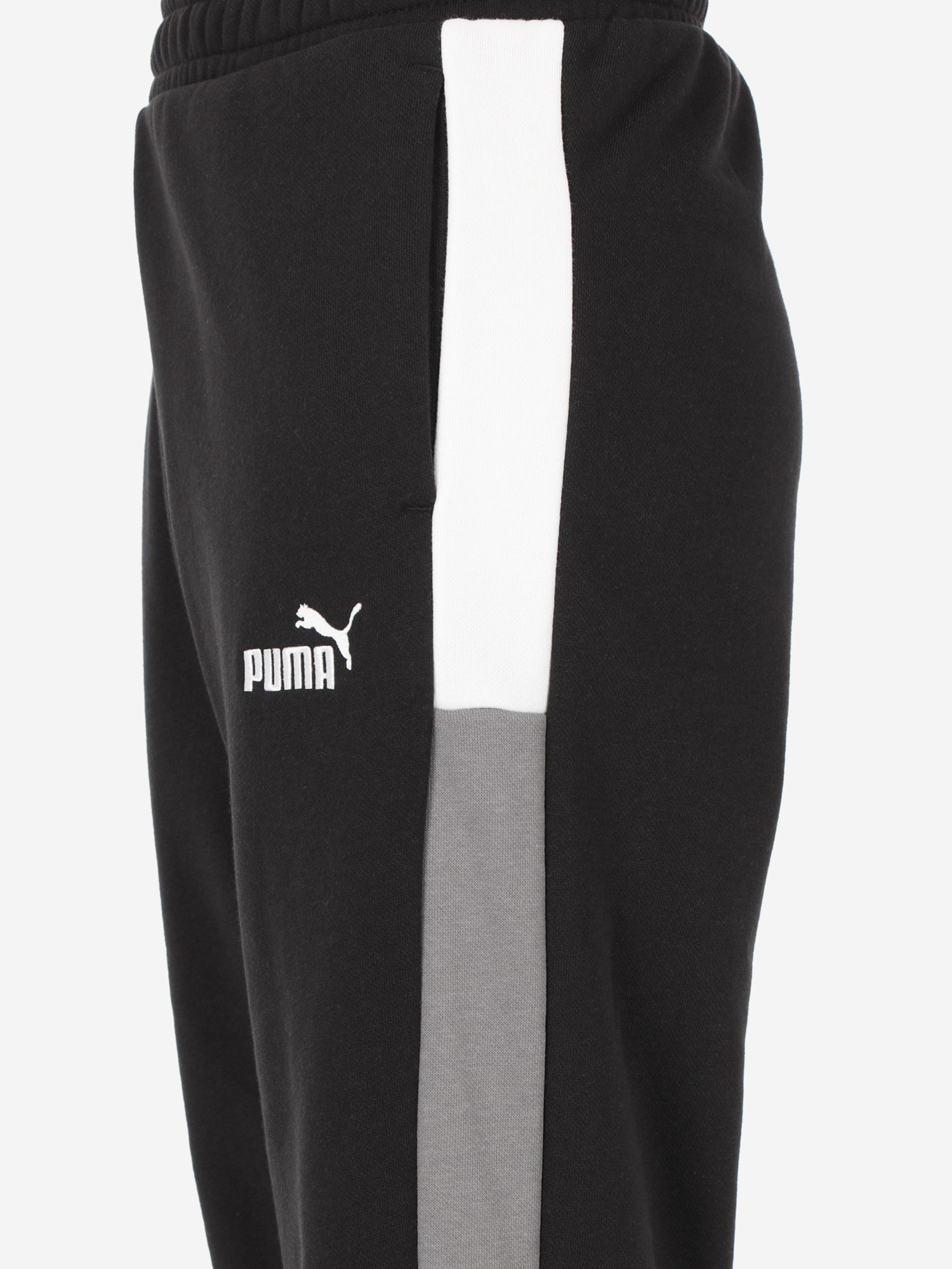 фото Брюки для мальчиков puma ess block, черный