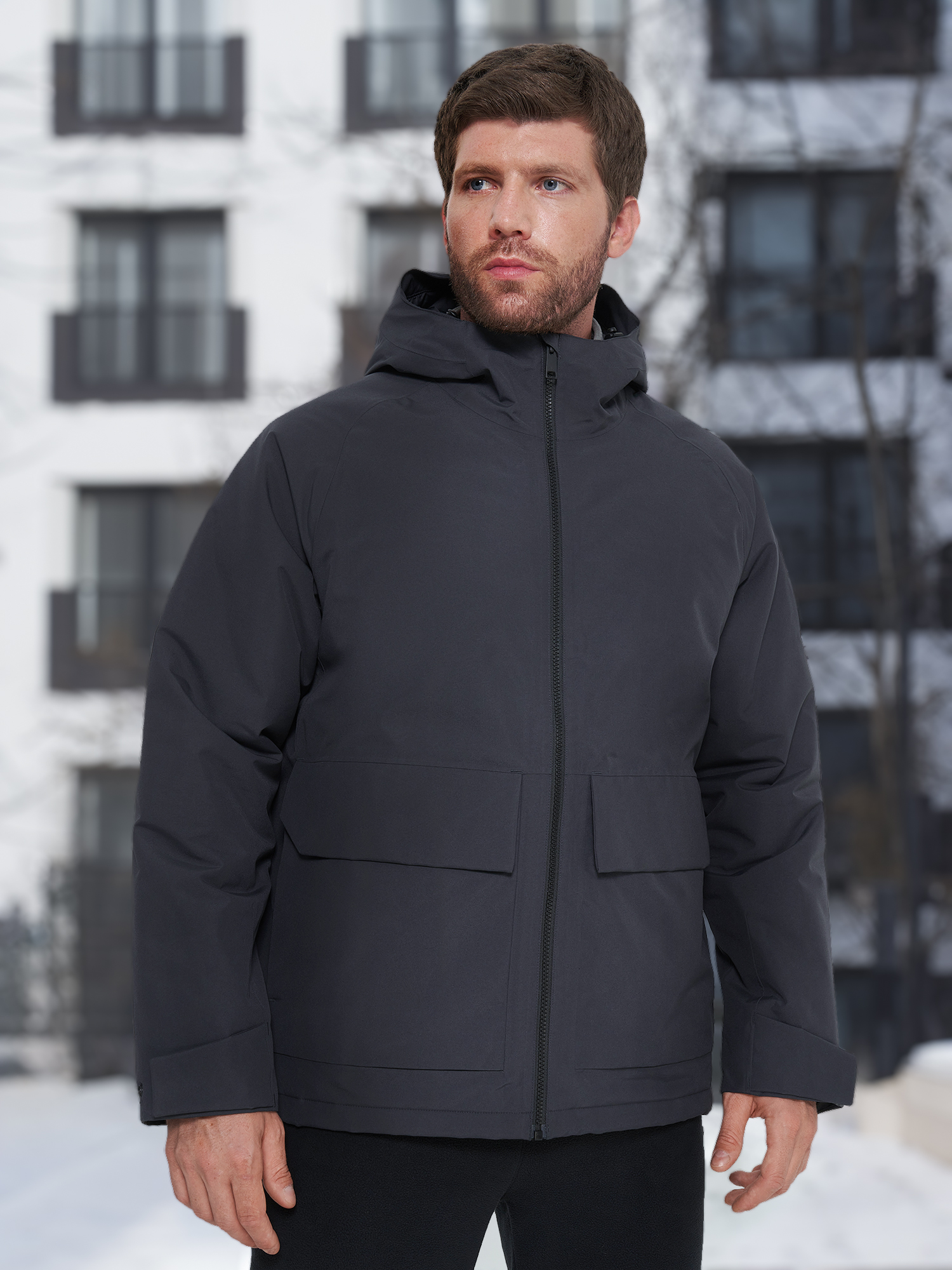 

Куртка утепленная мужская Jack Wolfskin Tempeltor, Серый