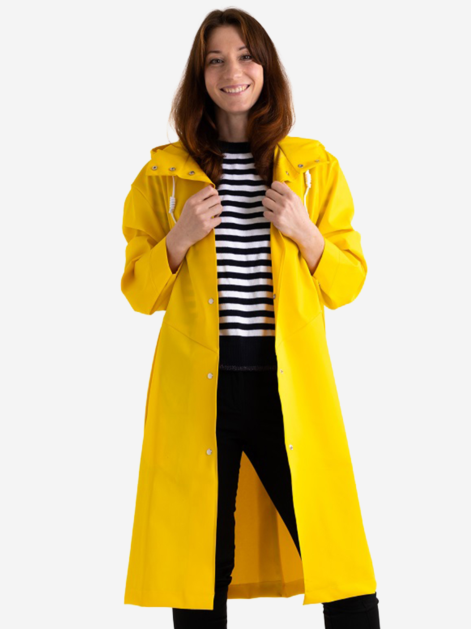 Изображение товара Женский дождевик SYMBION Нева желтый водоотталкивающий для активного отдыха