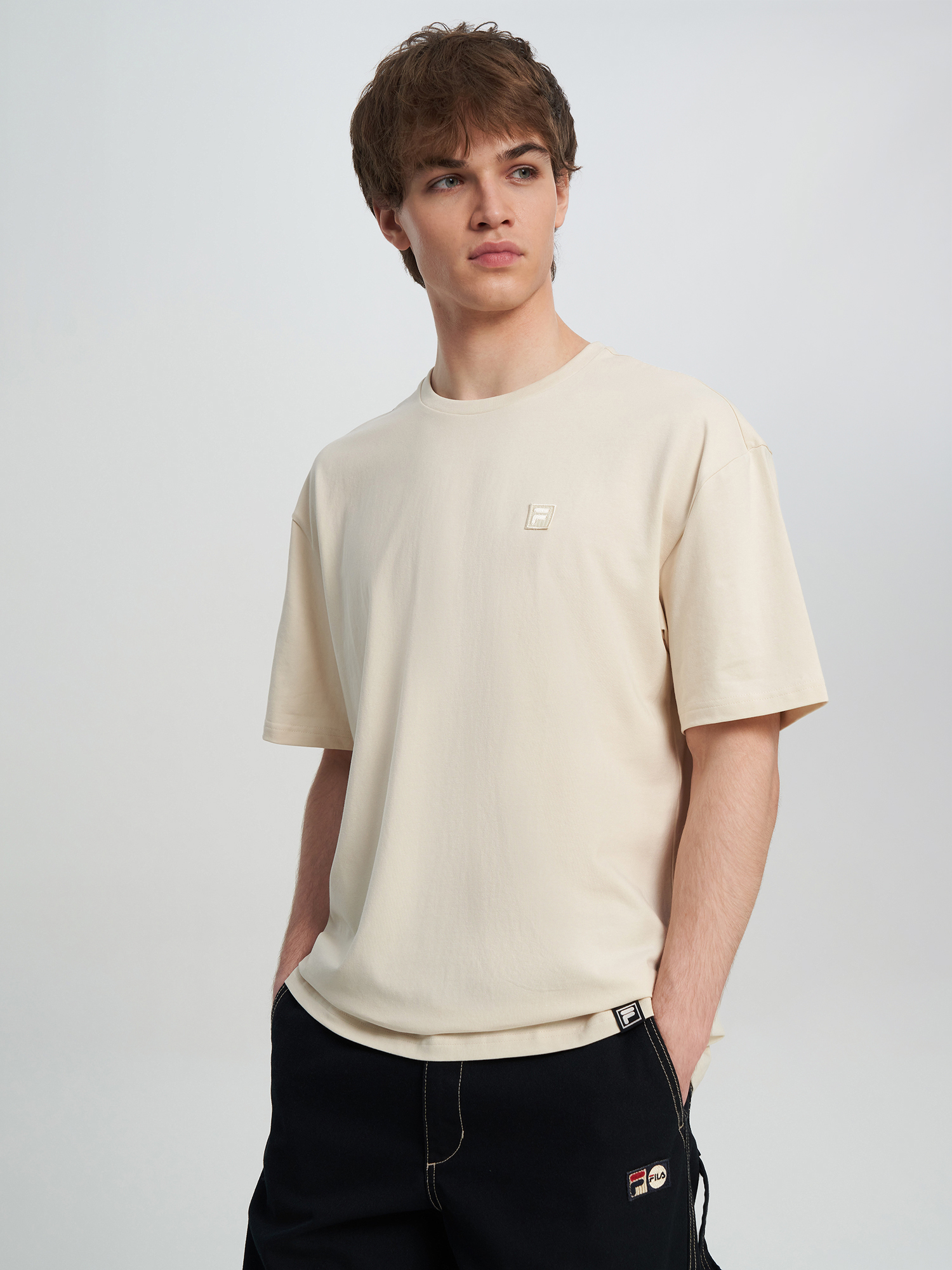 Футболка мужская FILA, Бежевый