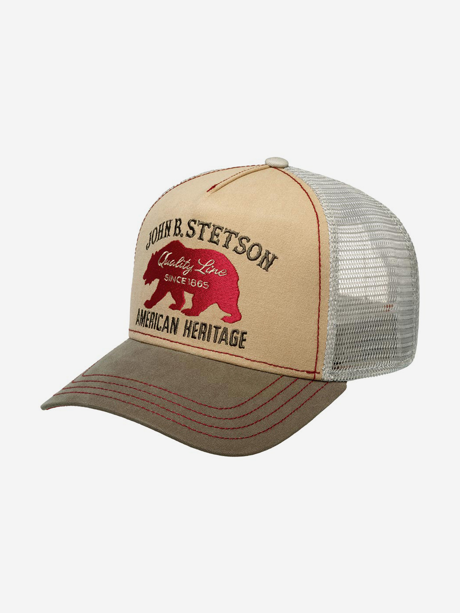 

Бейсболка с сеточкой STETSON 7751101 TRUCKER CAP BEAR (бежевый), Бежевый