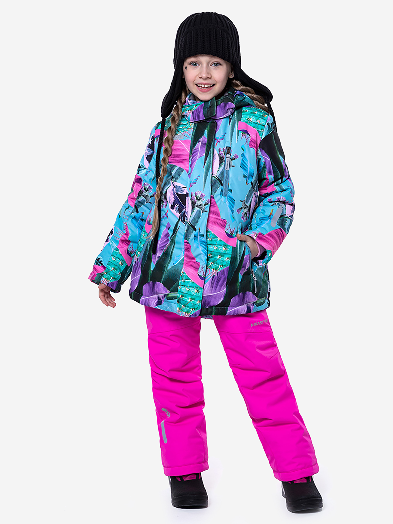 

Костюм зимний для девочки NIKASTYLE, Розовый