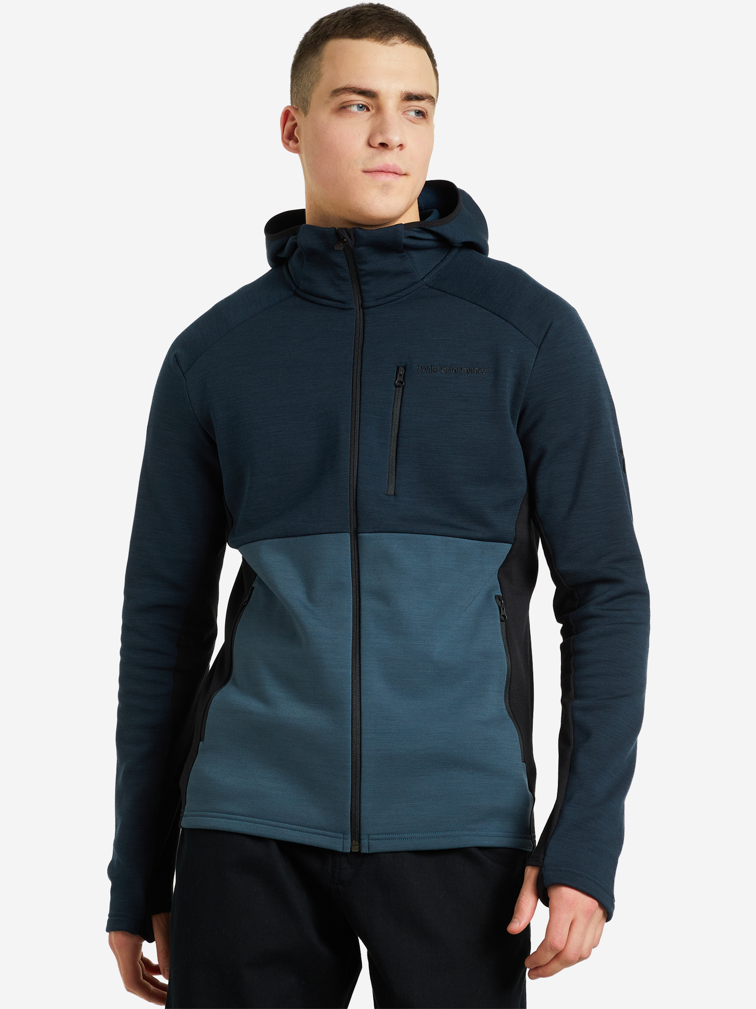 

Джемпер флисовый мужской Peak Performance Vertical, Синий