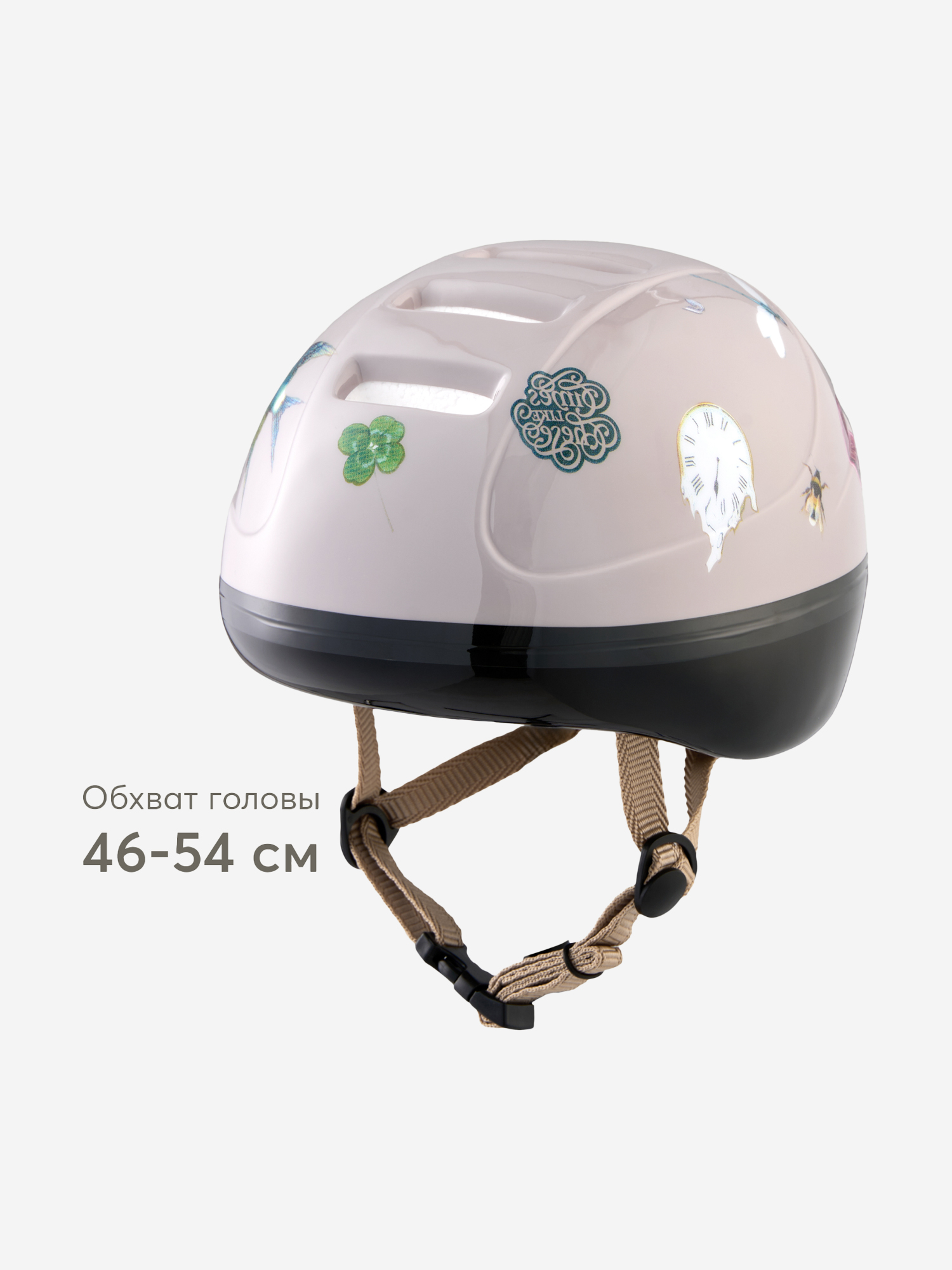 

Шлем велосипедный детский HAPPI BABY STONEHEAD, Серый