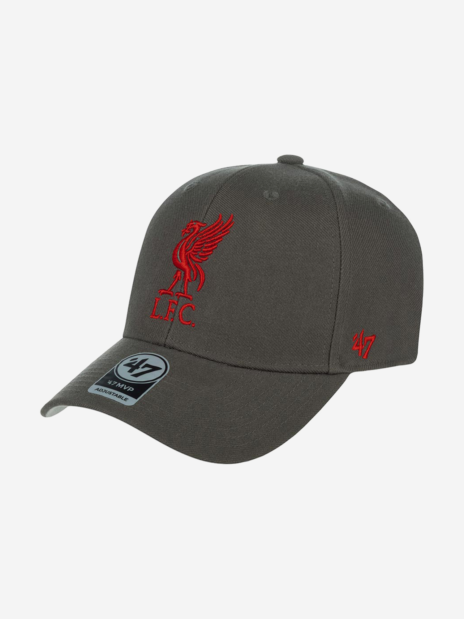 

Бейсболка 47 BRAND EPL-MVP04WBV Liverpool FC EPL (серый), Серый