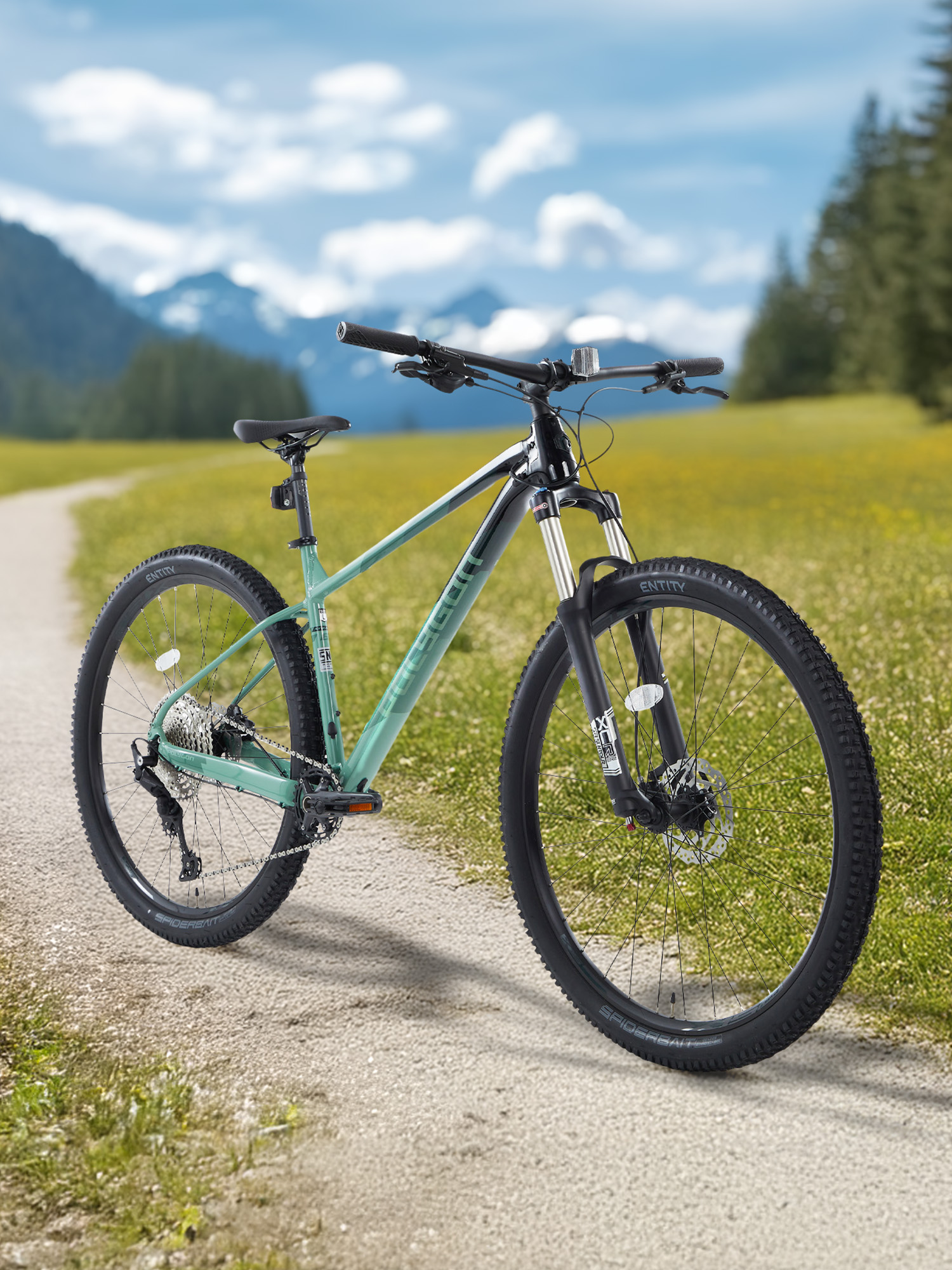 

Велосипед горный Polygon Xtrada 6 29", Зеленый