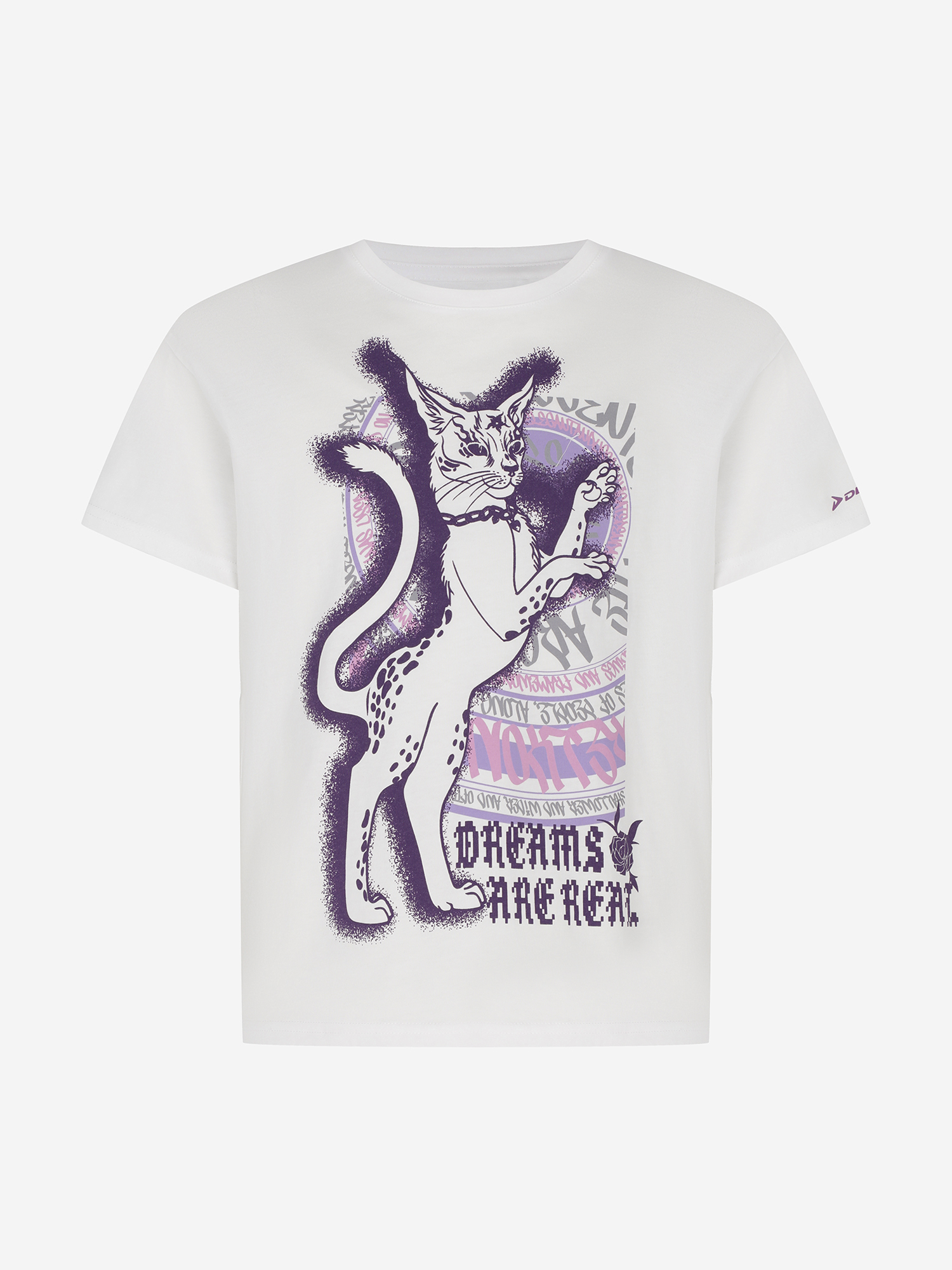 Футболка для девочек Demix Белый 799₽