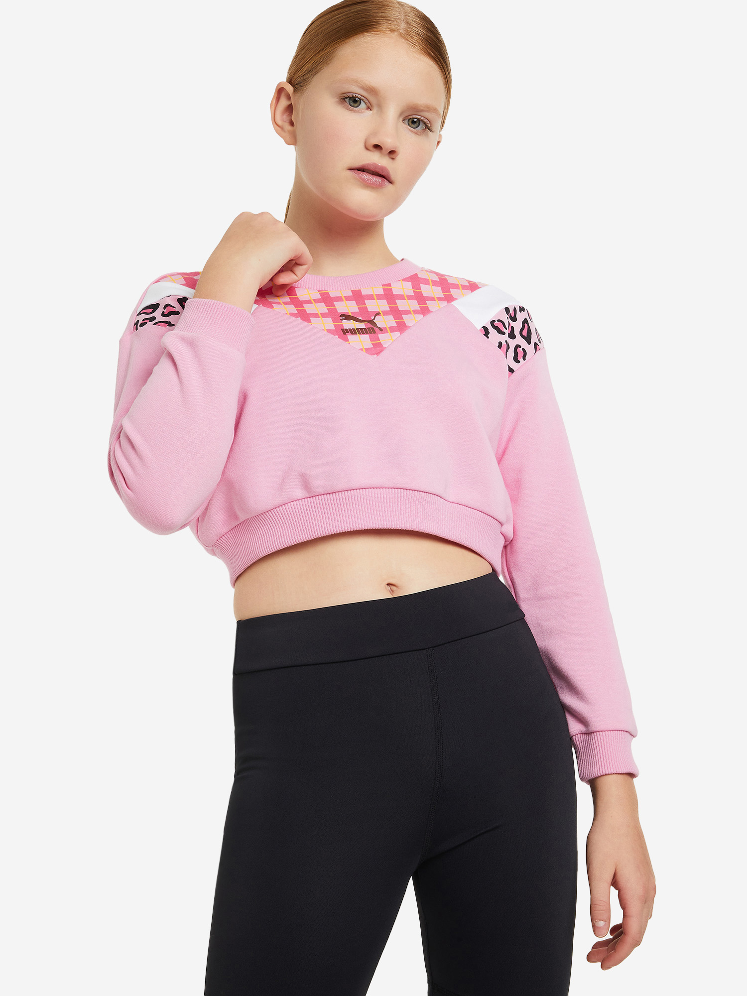 

Свитшот для девочек Puma Classics 90's, Розовый