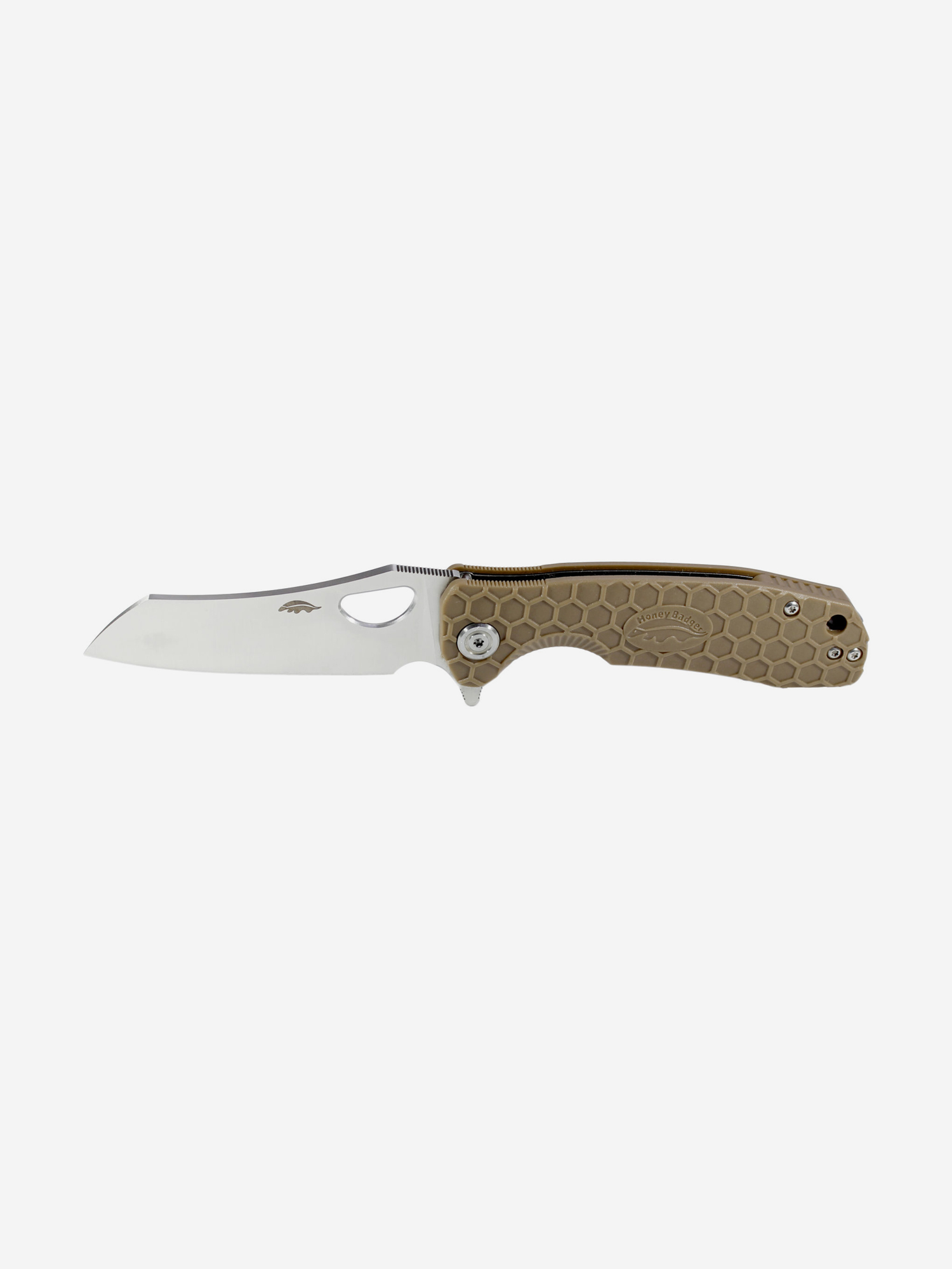 

Honey Badger Wharncleaver D2  с песочной рукоятью, Коричневый