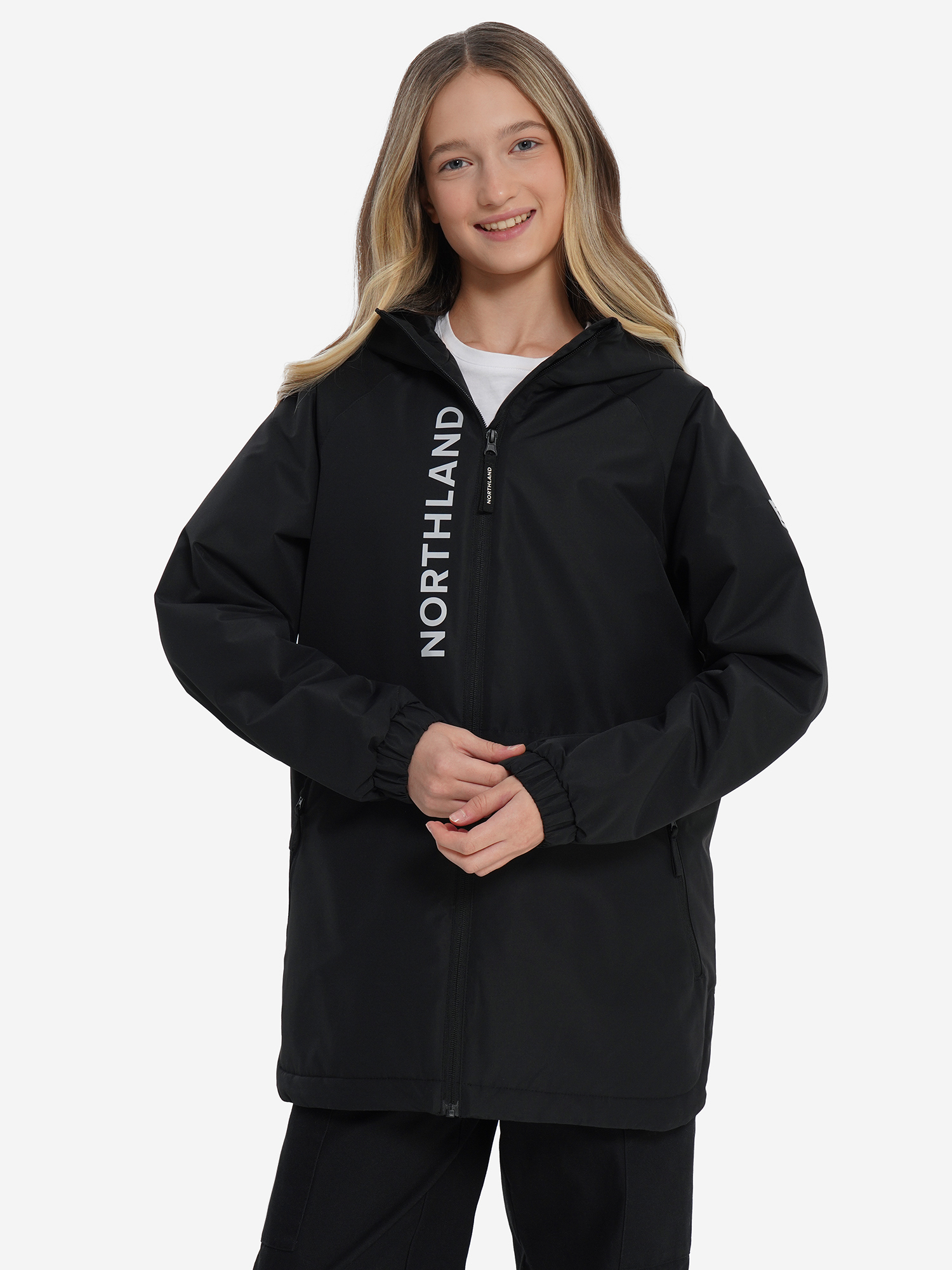 Изображение товара Утепленная зимняя куртка для девочек Northland с мембраной и синтетическим утеплителем