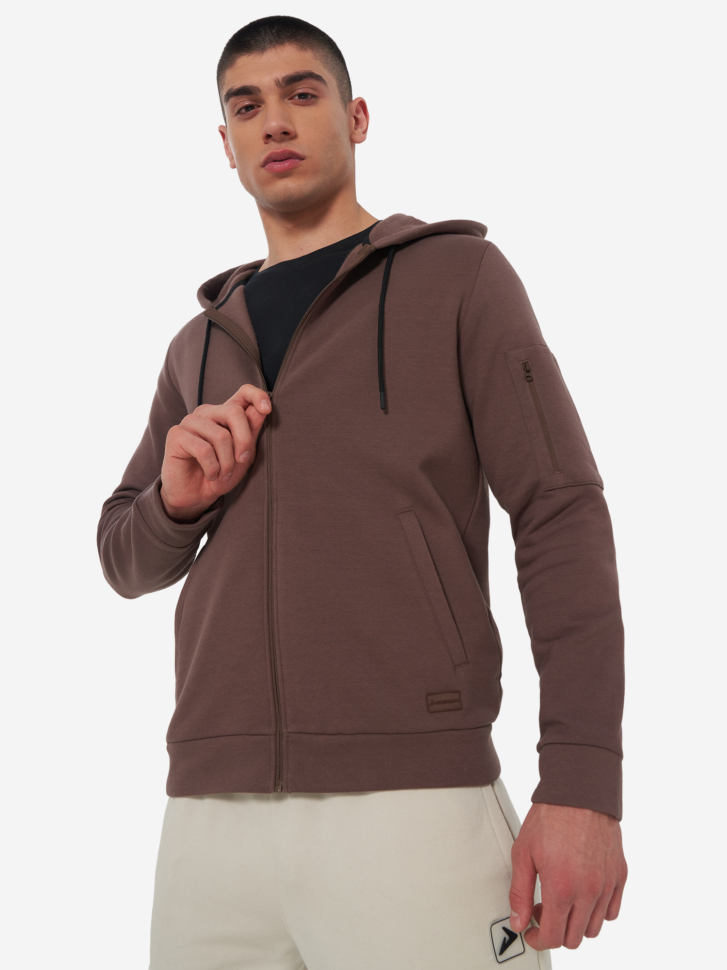 Изображение товара Толстовка мужская Demix Workday, Ореховый
