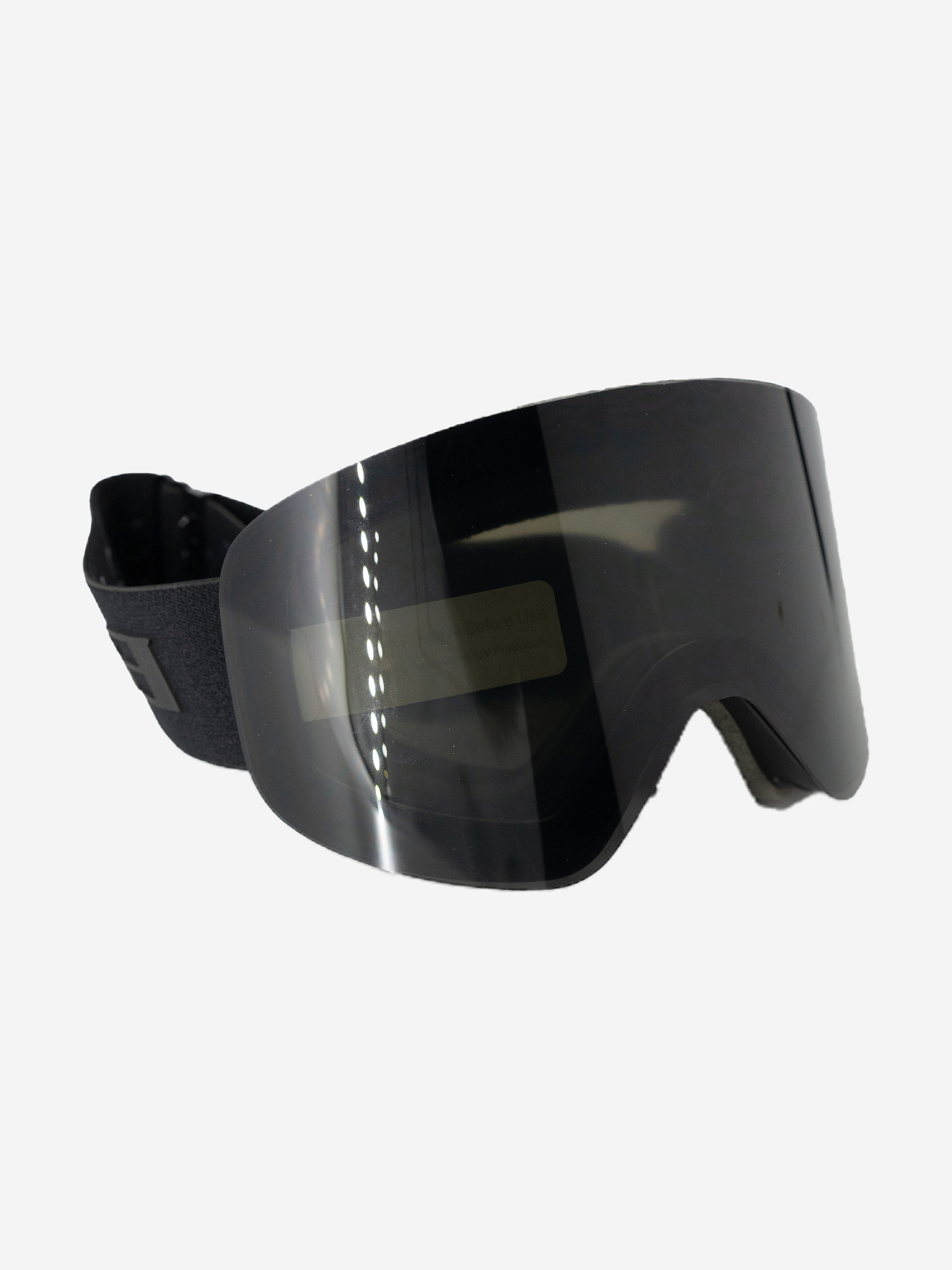 

Маска горнолыжная для сноуборда лыж снегоходов EasyRider BLACK/BLACK, Черный