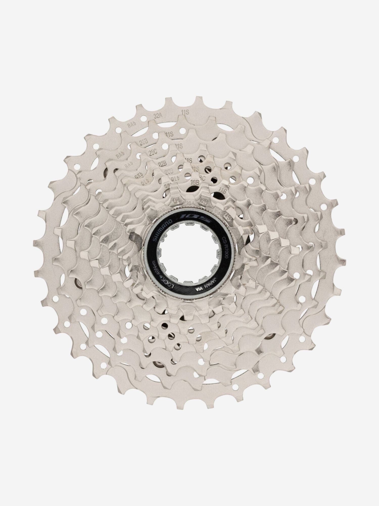 Изображение товара Кассета велосипедная Shimano 105 R7000 11-32T, 11 скоростей