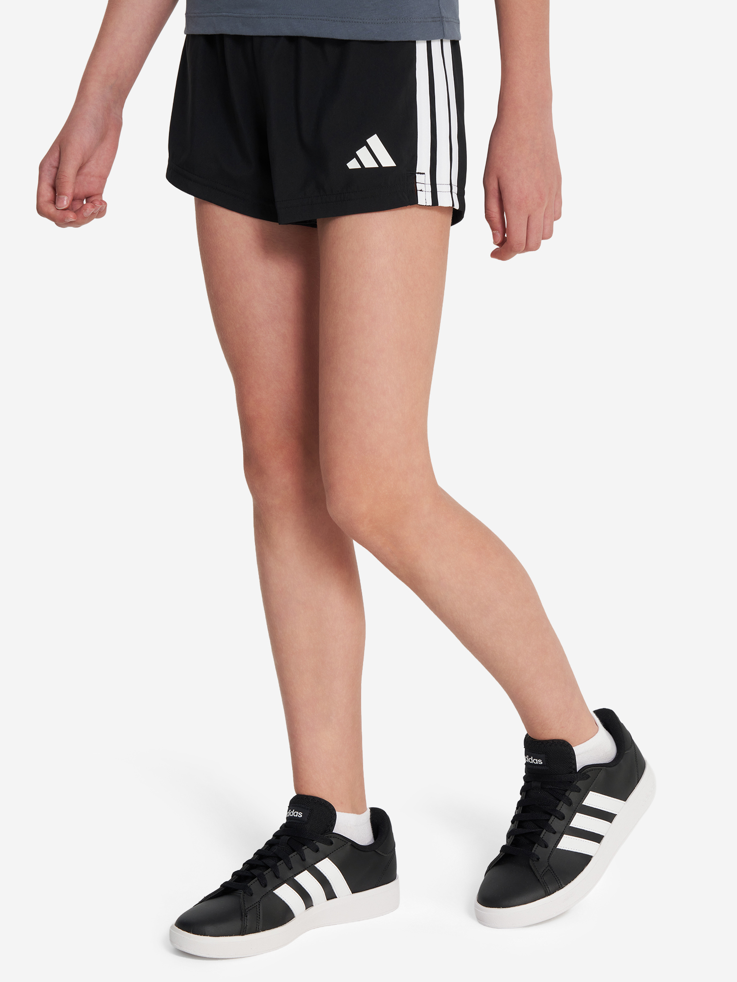 Шорты для девочек Adidas, черный, арт. jj5038a01-.