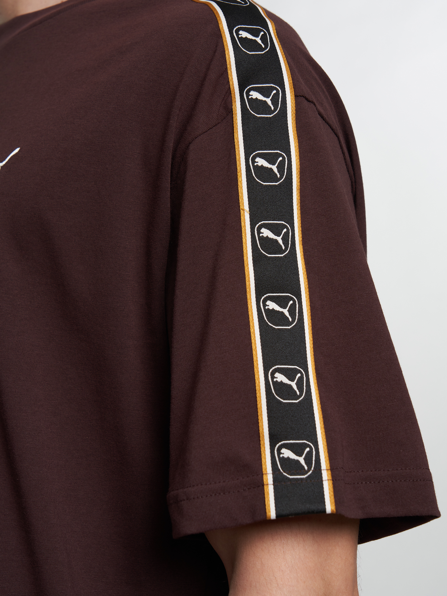 Футболка мужская PUMA Essentials Elevated, Коричневый 5