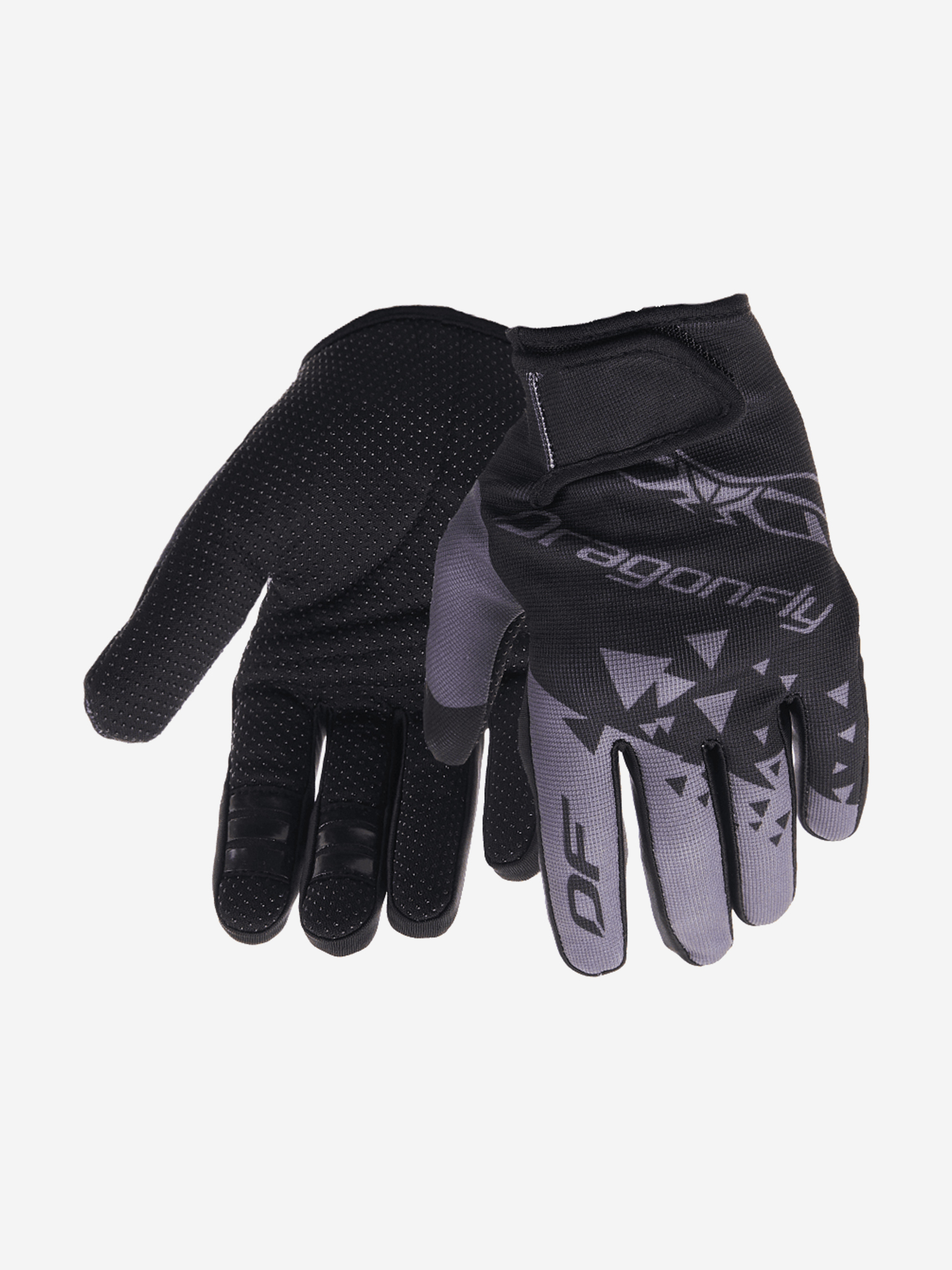 

Перчатки DF CROSS Black - Grey, Черный
