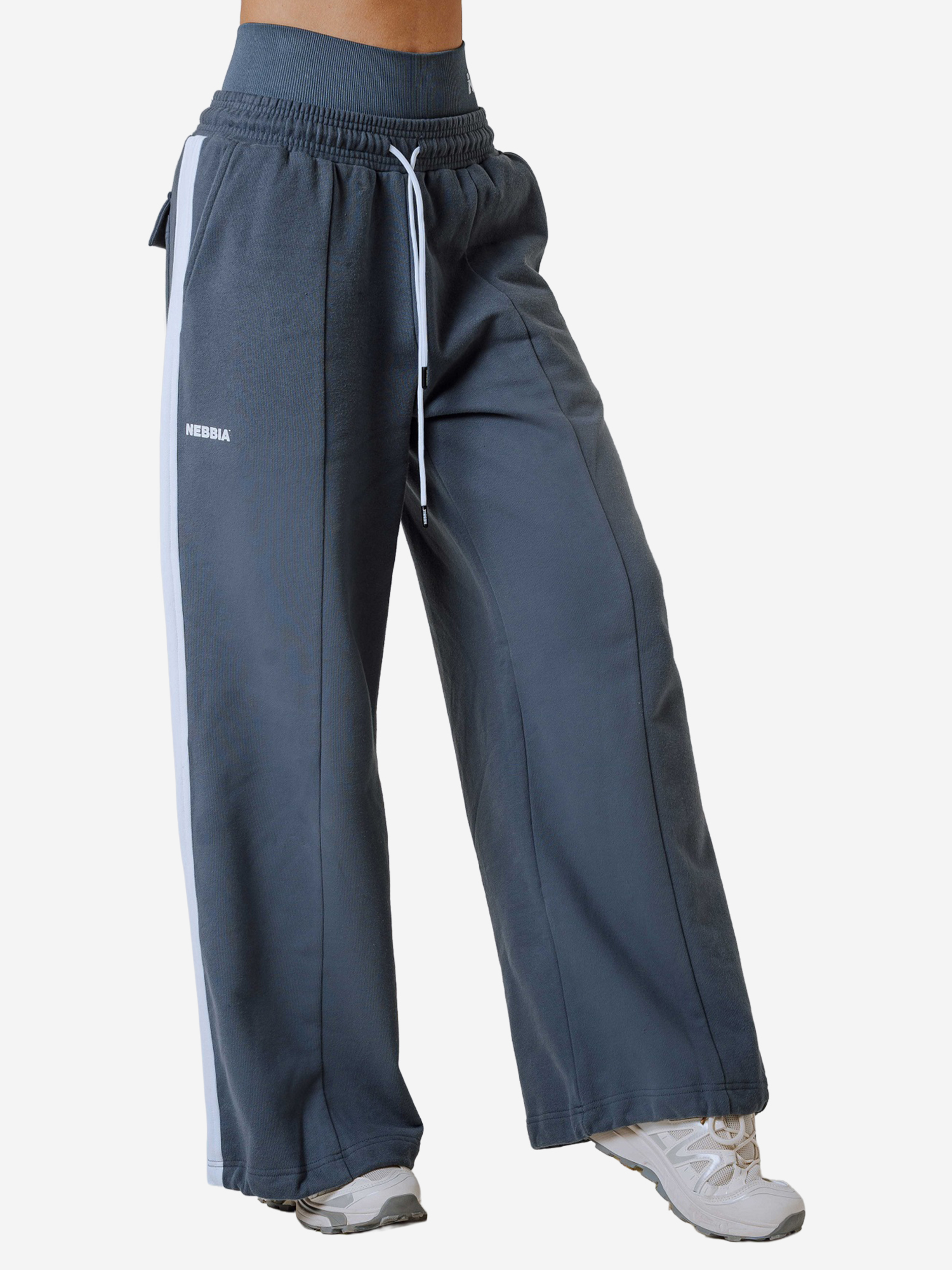 Изображение товара Женские спортивные брюки NEBBIA Oversized Sweatpants POWER 896 Grey