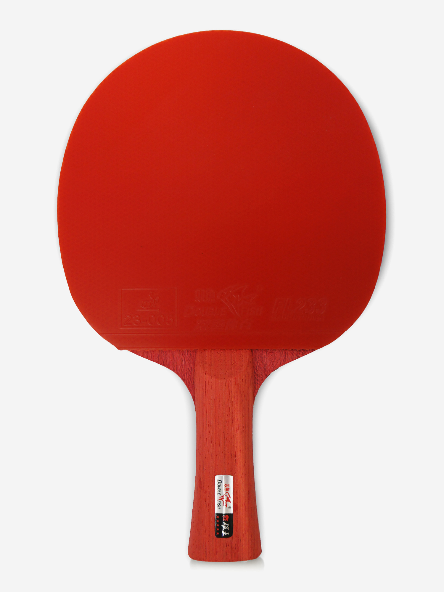 

Ракетка для настольного тенниса Double Fish Red Carbon King 5 Звезд, профессиональная, Красный