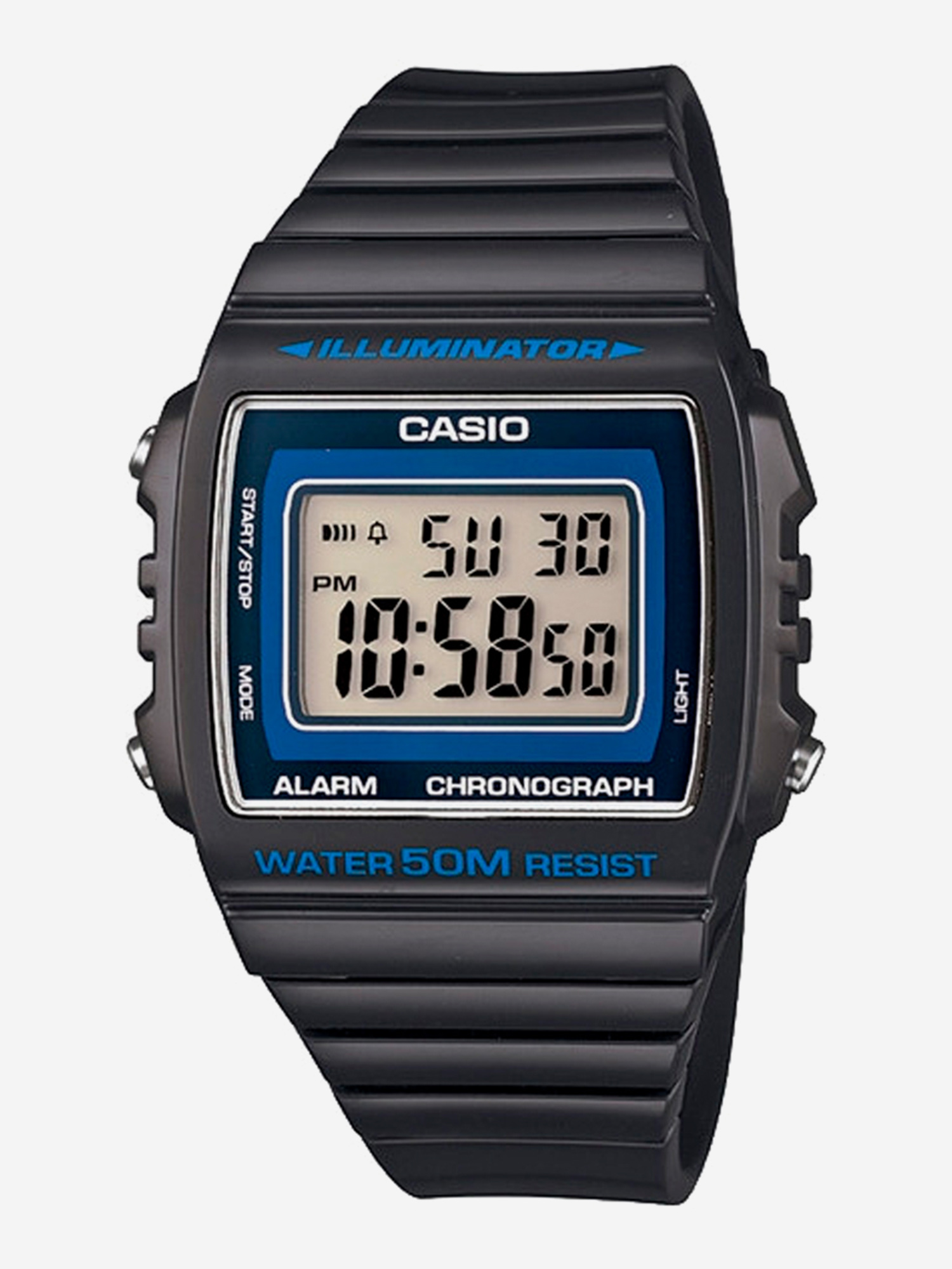 

Наручные часы Casio W-215H-8A, Черный