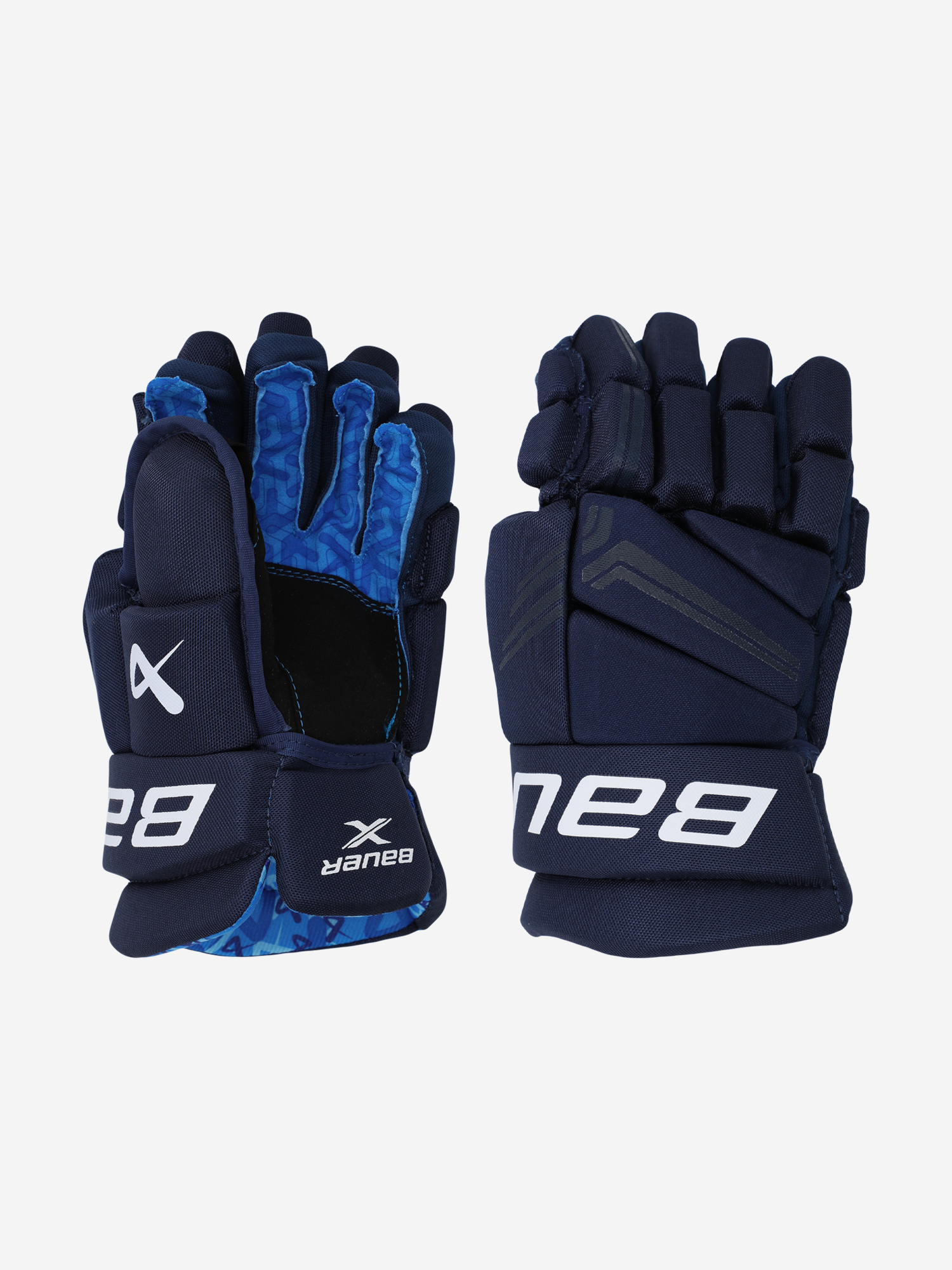 

Перчатки хоккейные детские Bauer X GLOVE INT, Синий